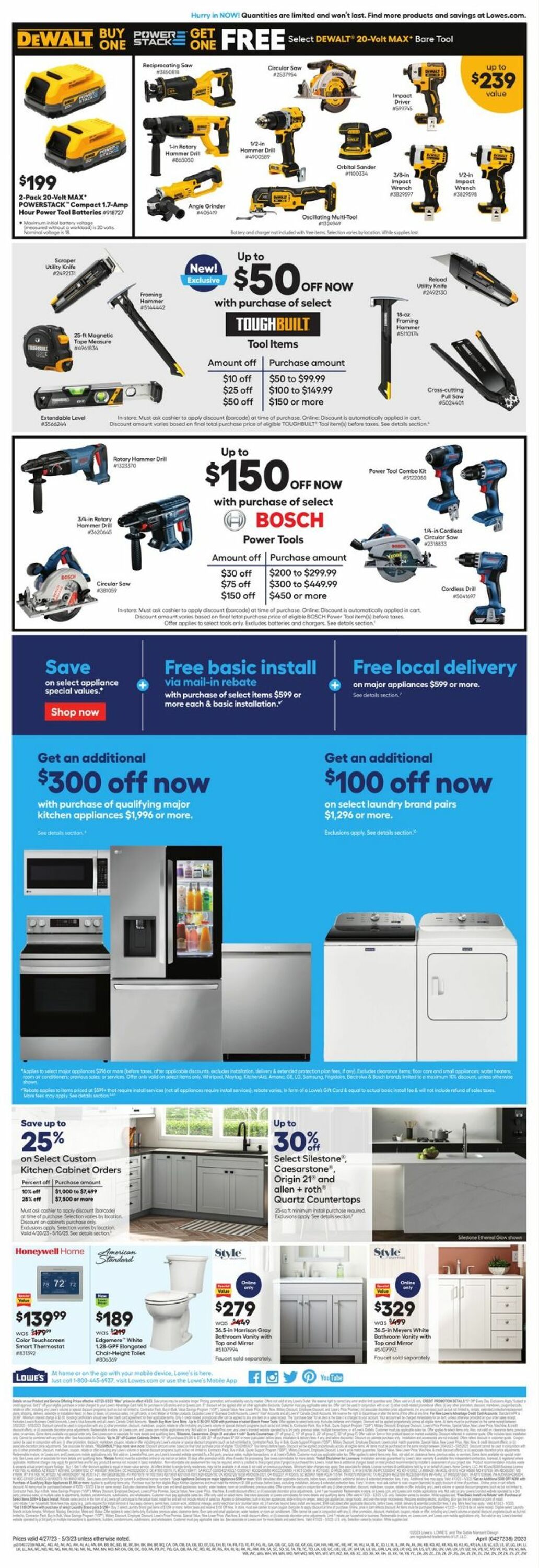 Catalogue Lowe's from 04/27/2023