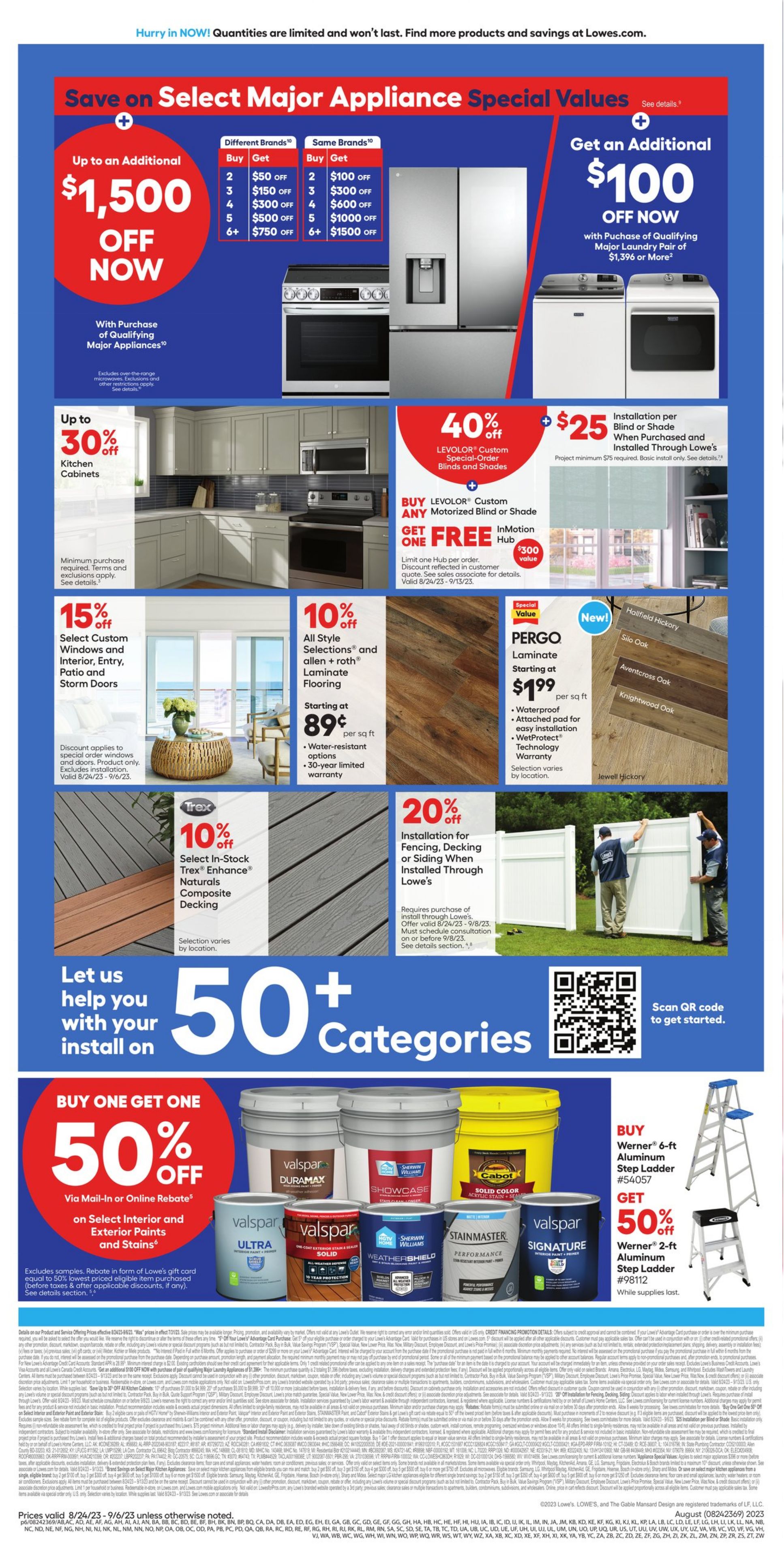 Catalogue Lowe's from 08/24/2023