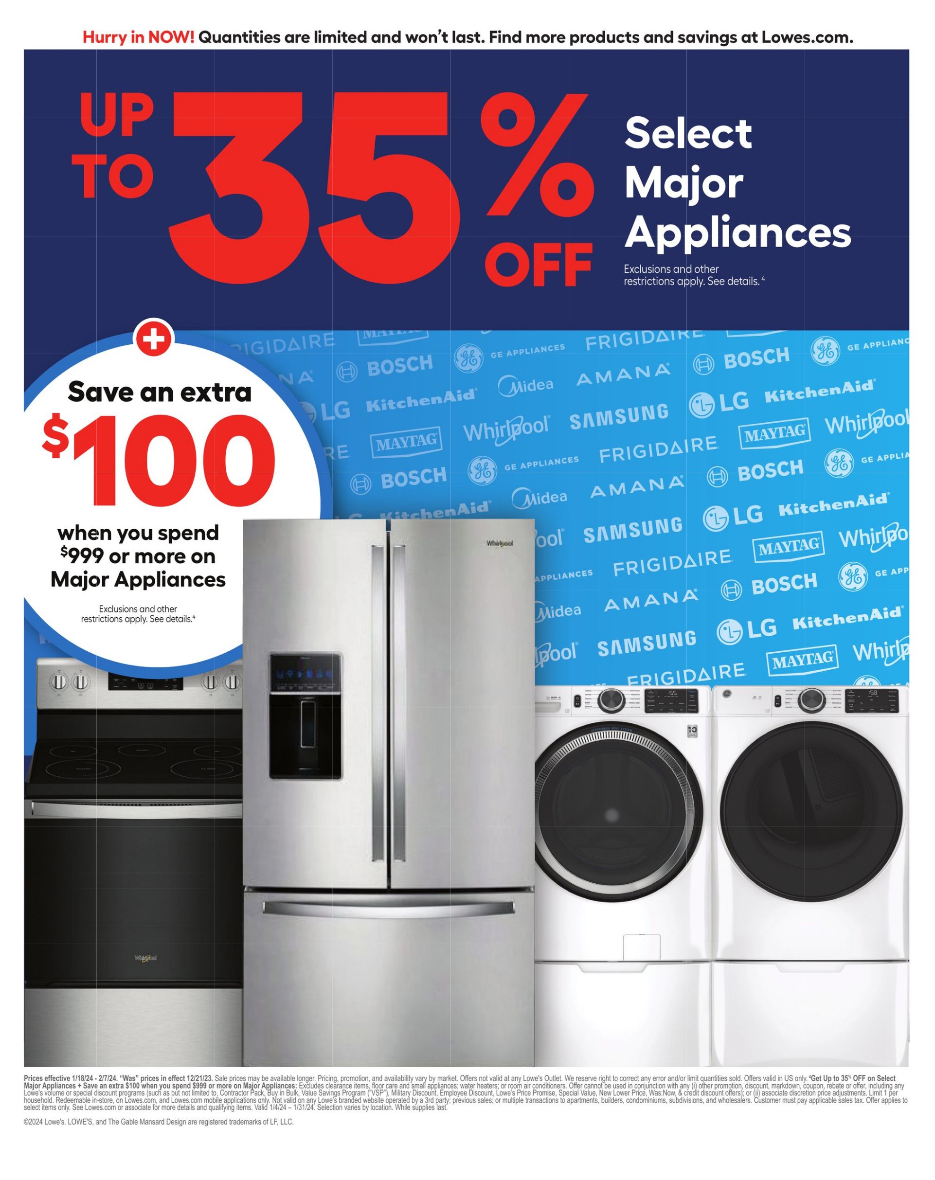 Catalogue Lowe's from 01/18/2024