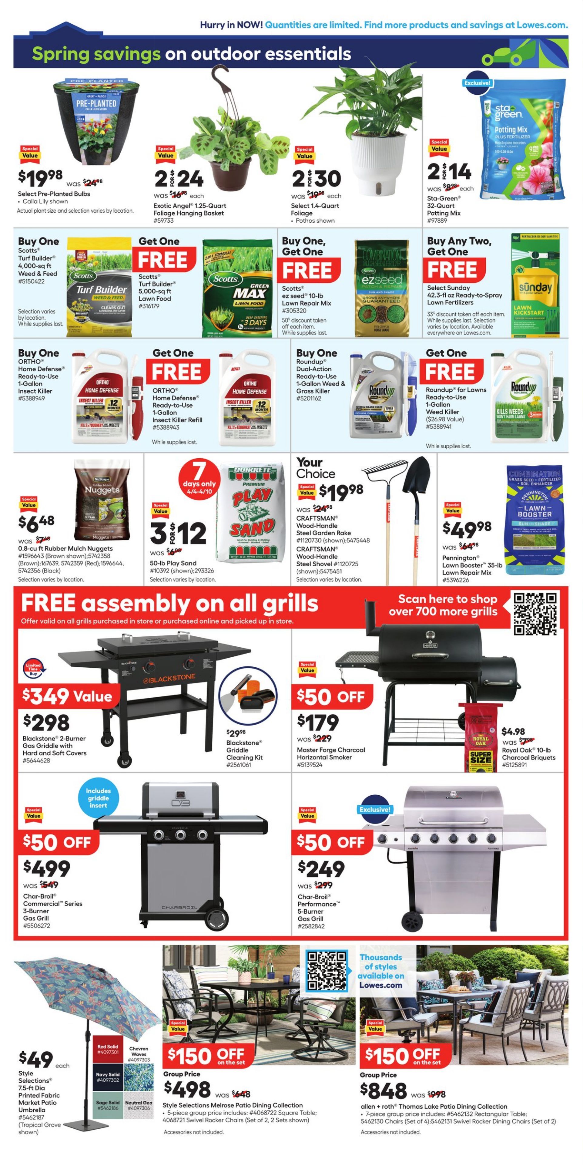 Catalogue Lowe's from 04/04/2024