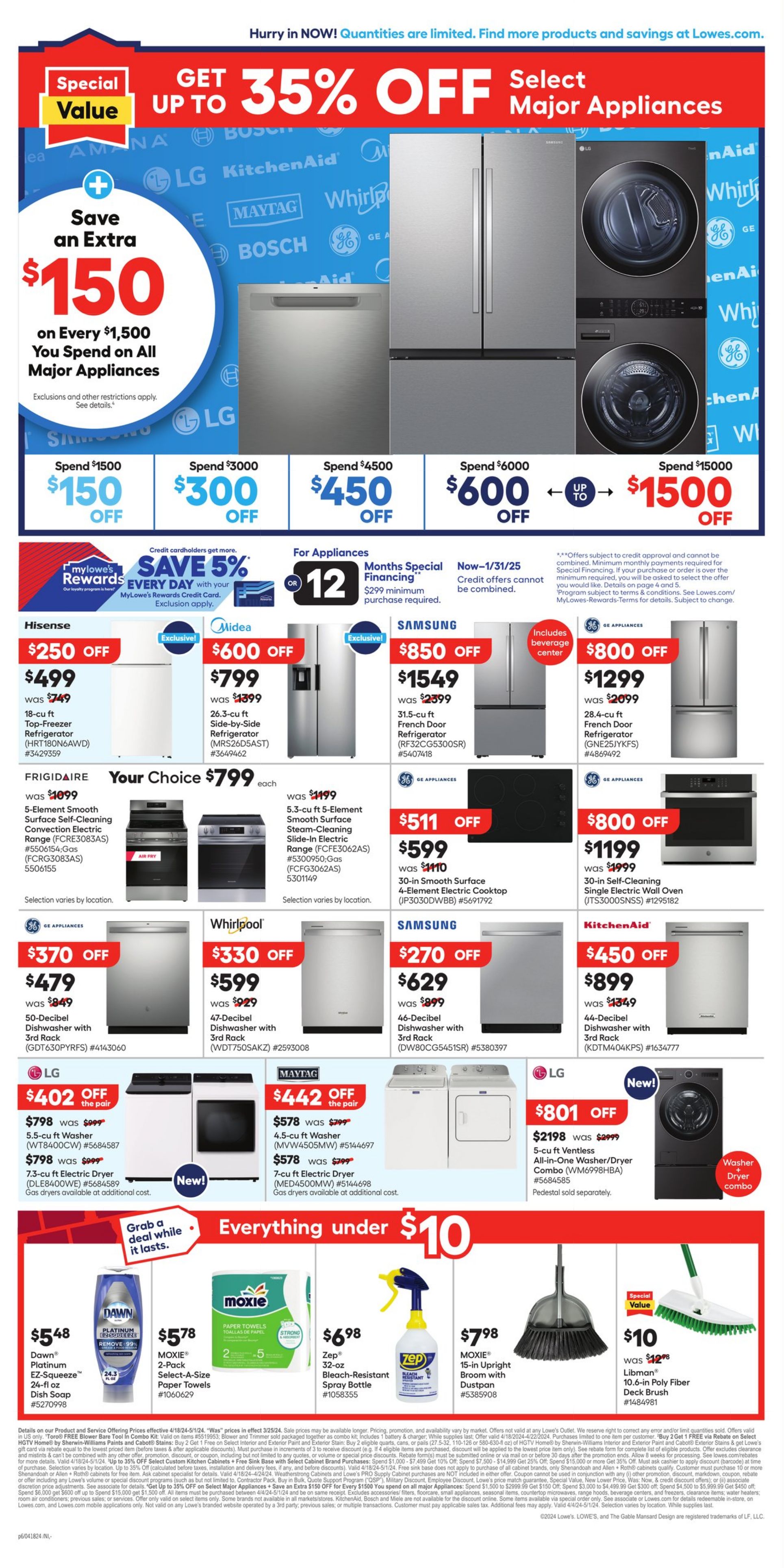 Catalogue Lowe's from 04/18/2024