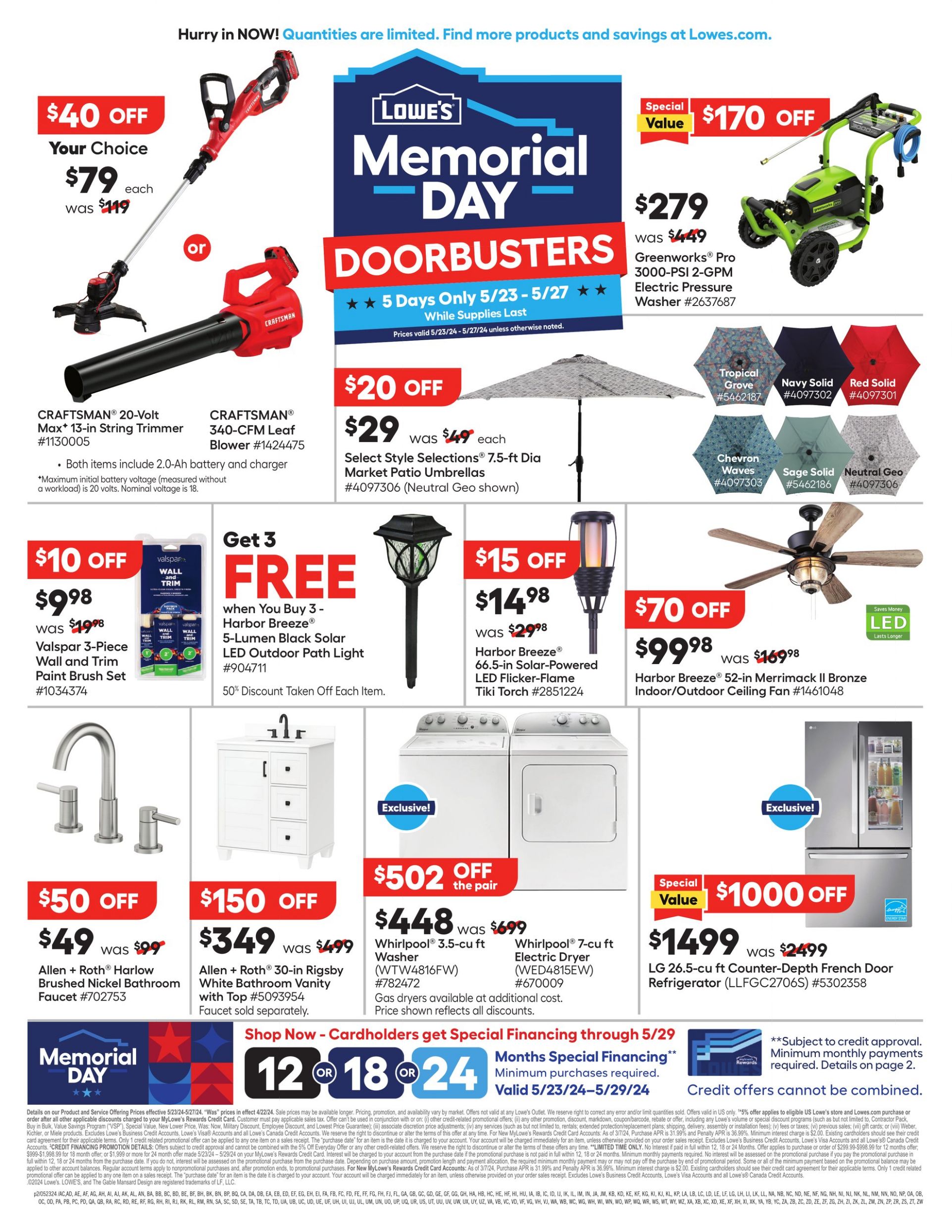 Catalogue Lowe's from 05/23/2024