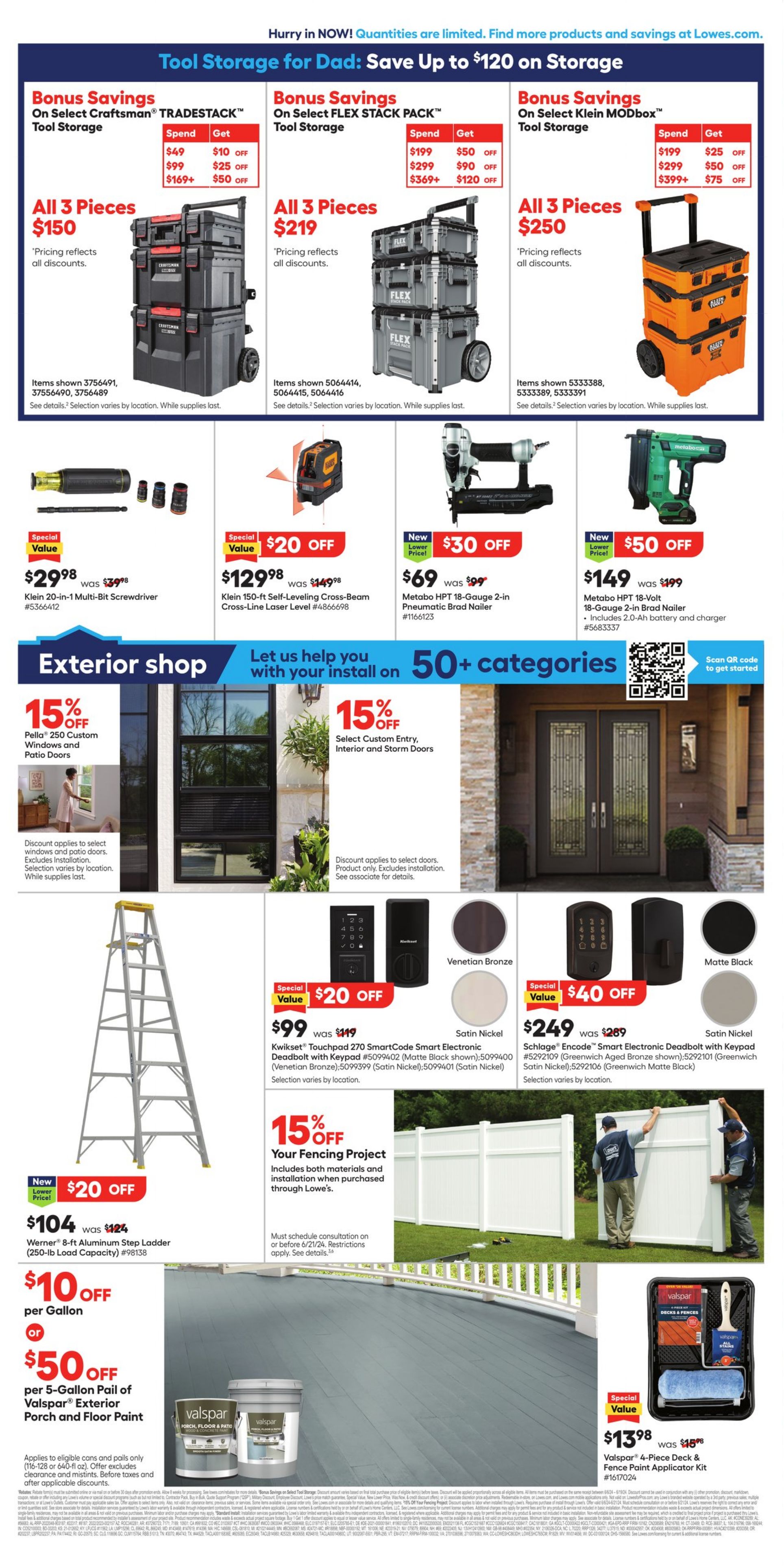 Catalogue Lowe's from 06/06/2024