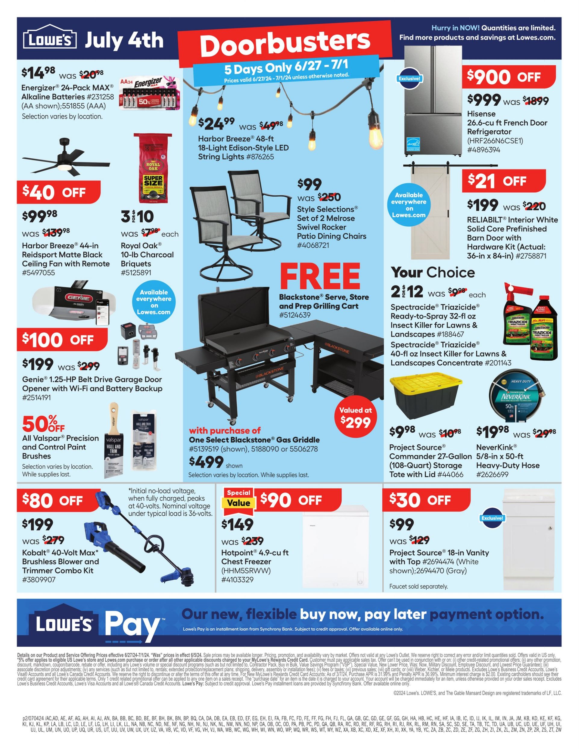 Catalogue Lowe's from 06/27/2024