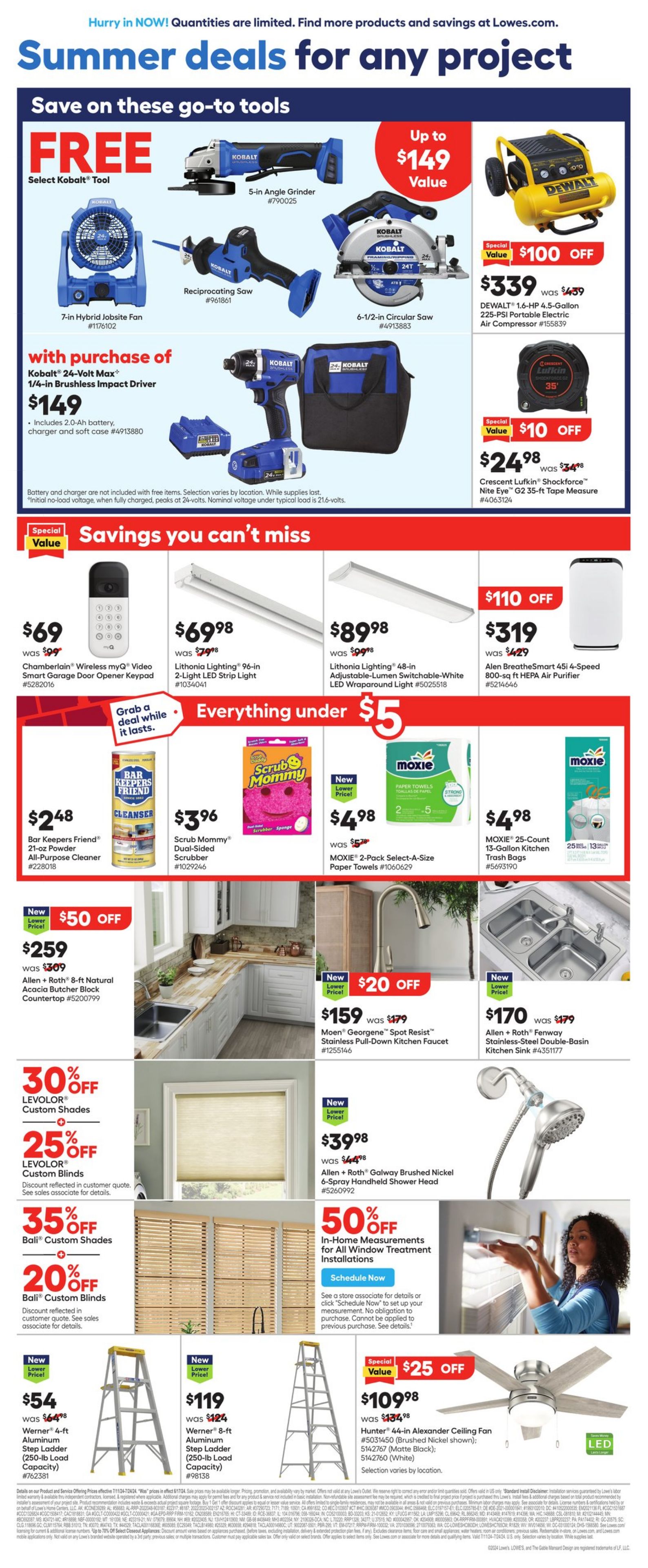 Catalogue Lowe's from 07/11/2024