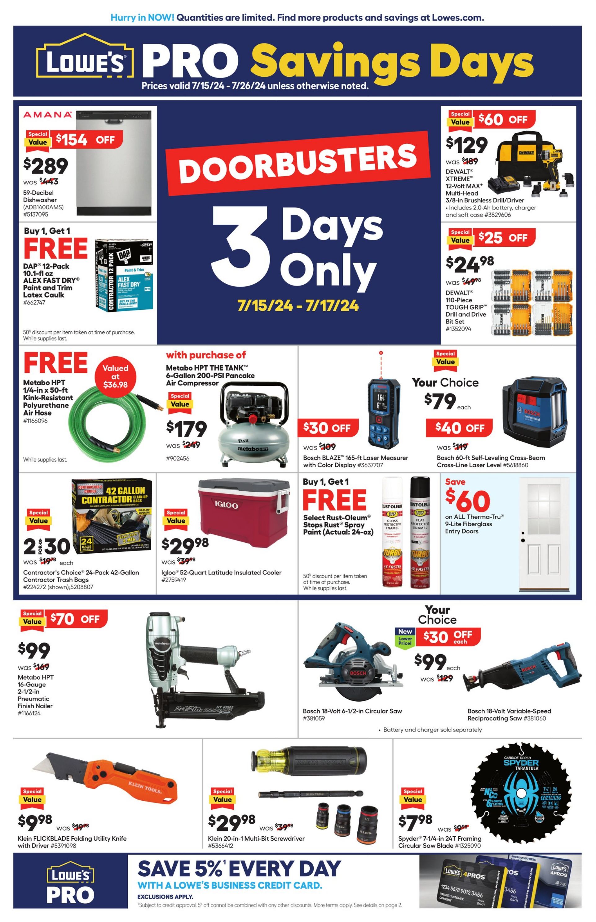 Catalogue Lowe's from 07/15/2024