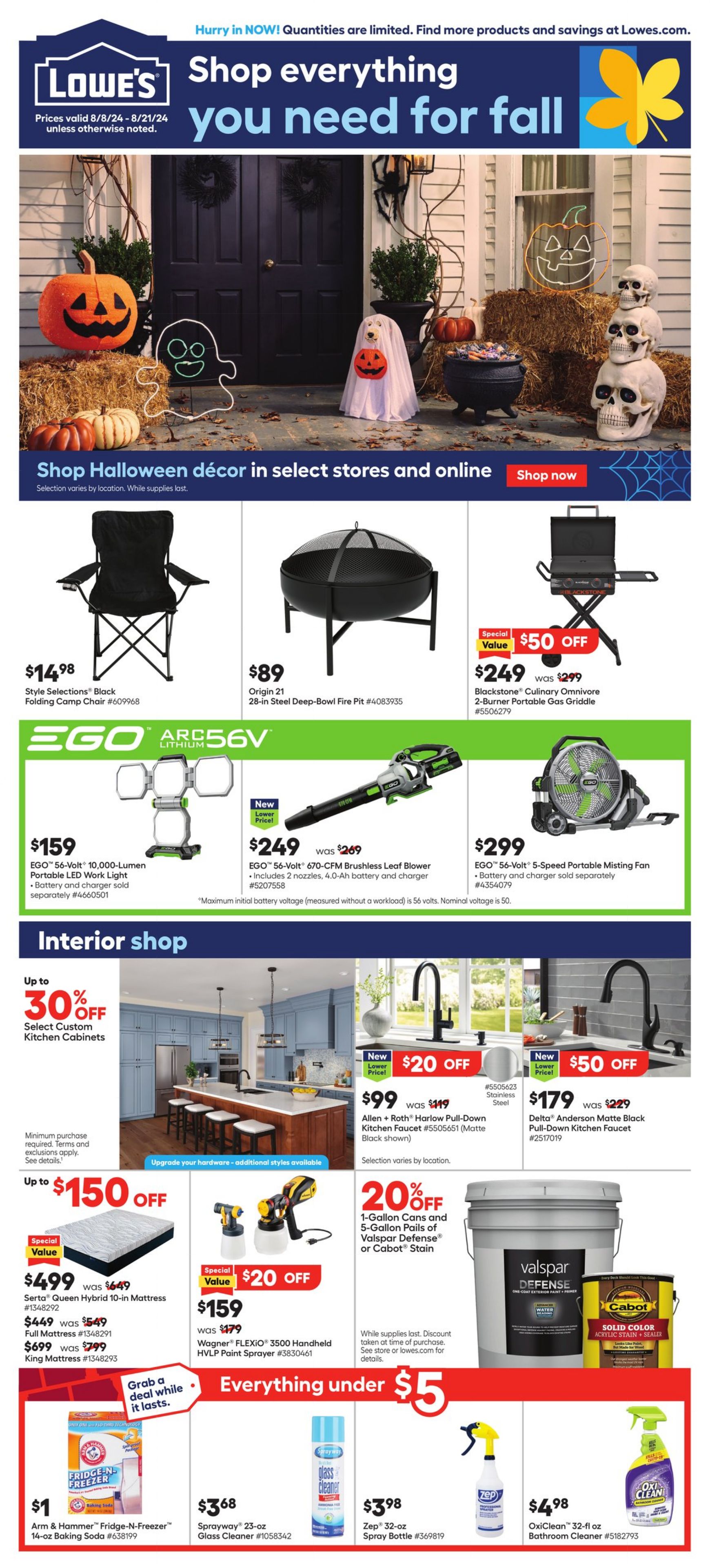 Catalogue Lowe's from 08/08/2024