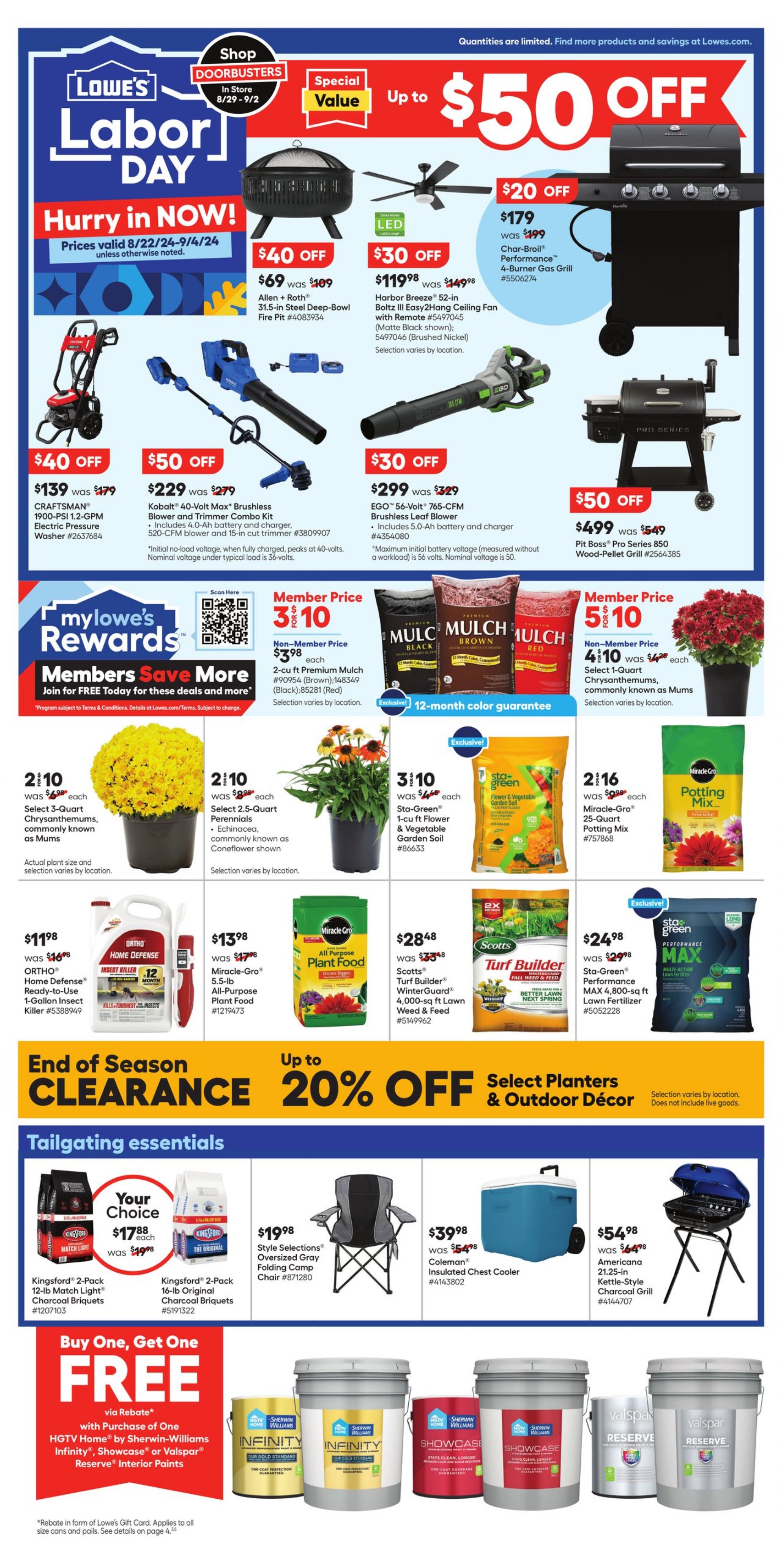 Catalogue Lowe's from 08/22/2024