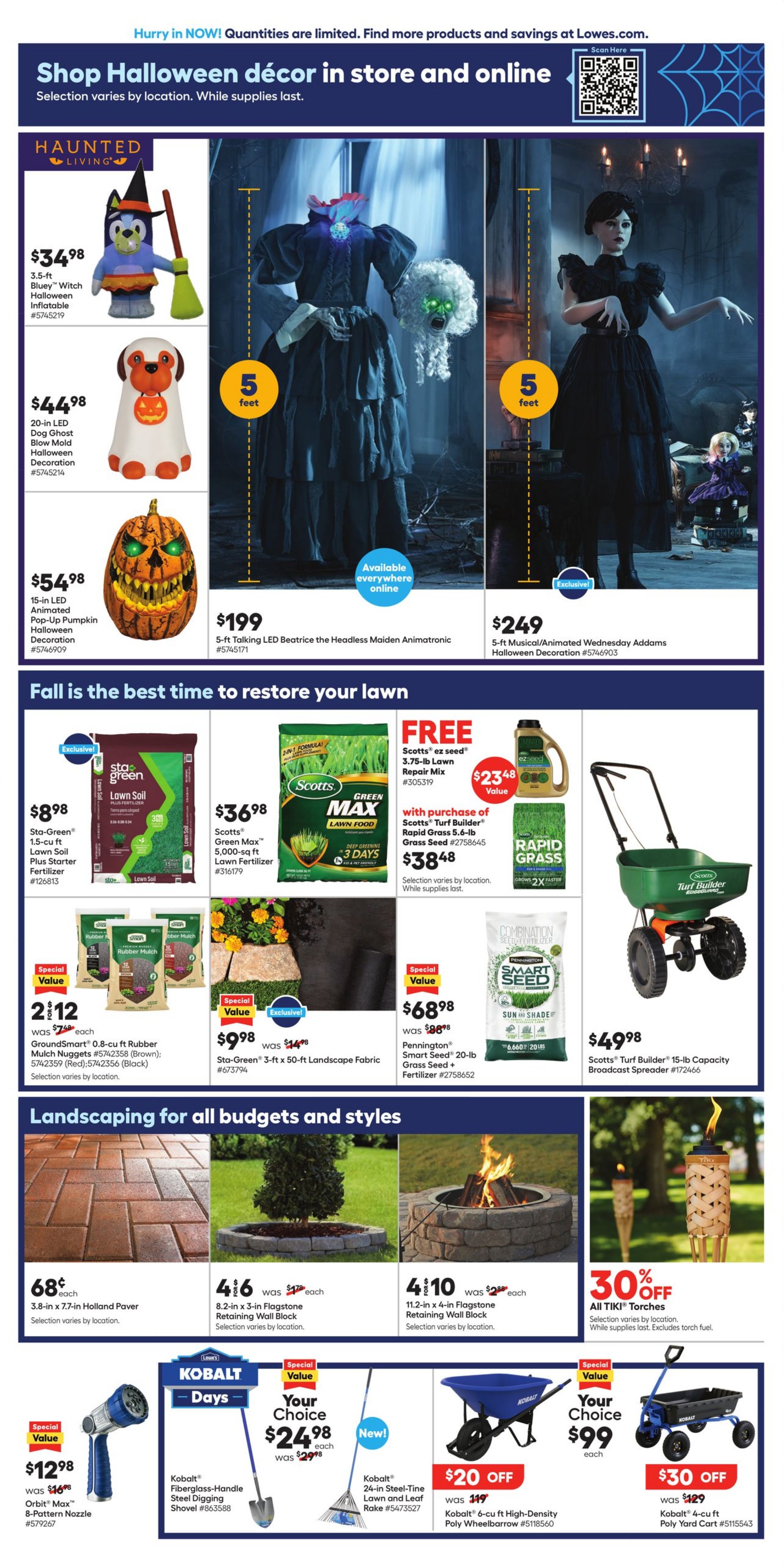 Catalogue Lowe's from 08/22/2024