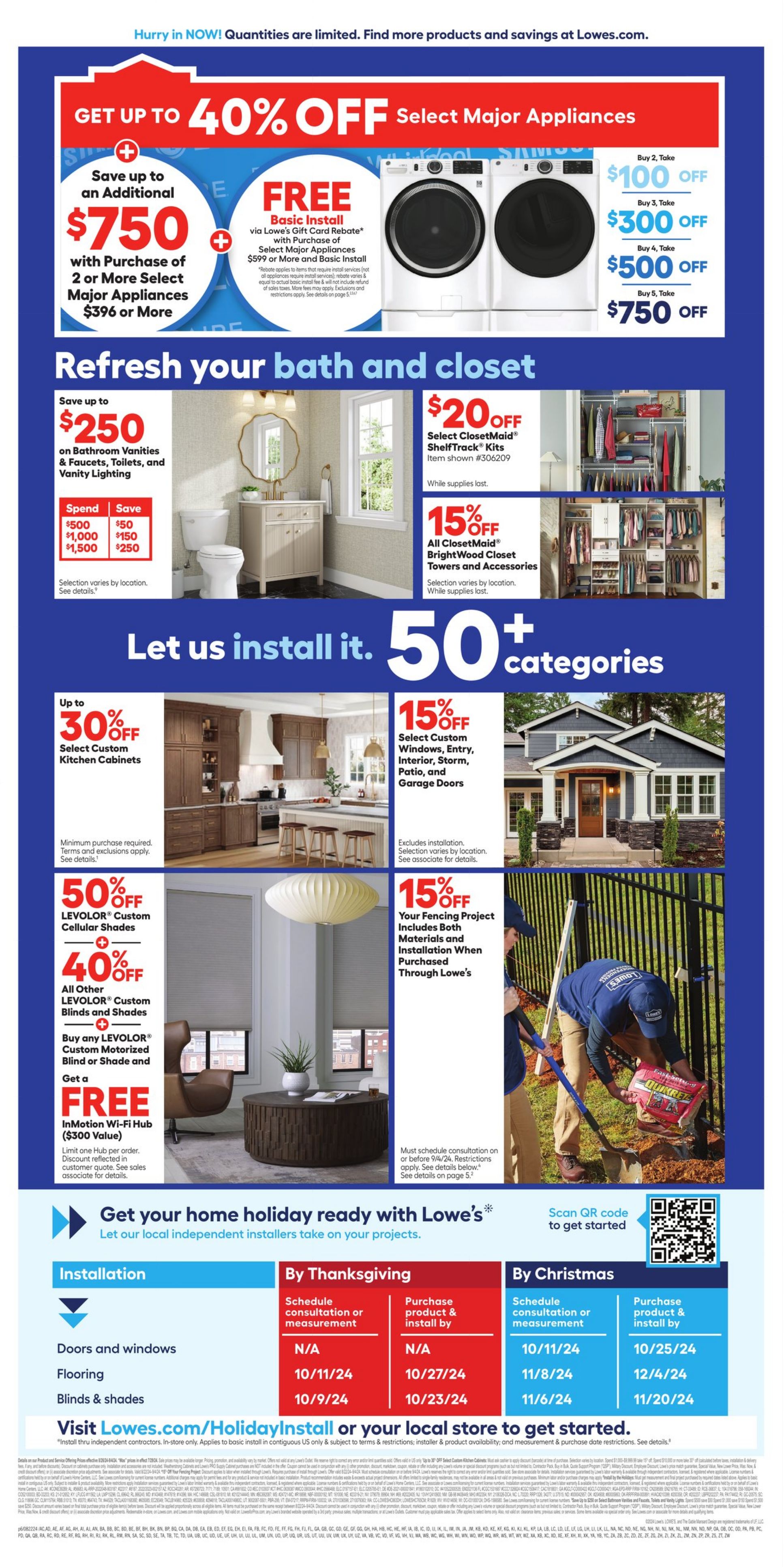 Catalogue Lowe's from 08/22/2024