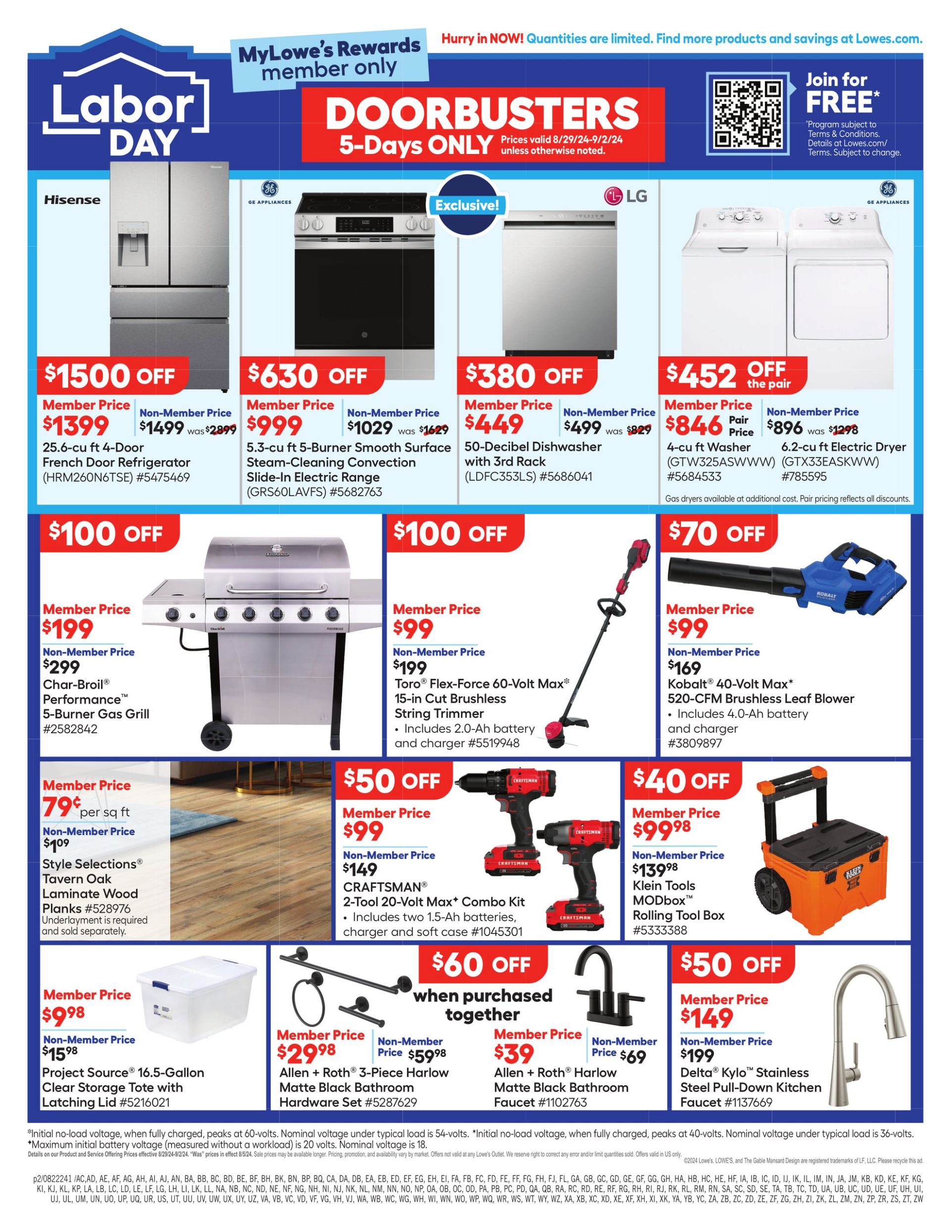 Catalogue Lowe's from 08/29/2024