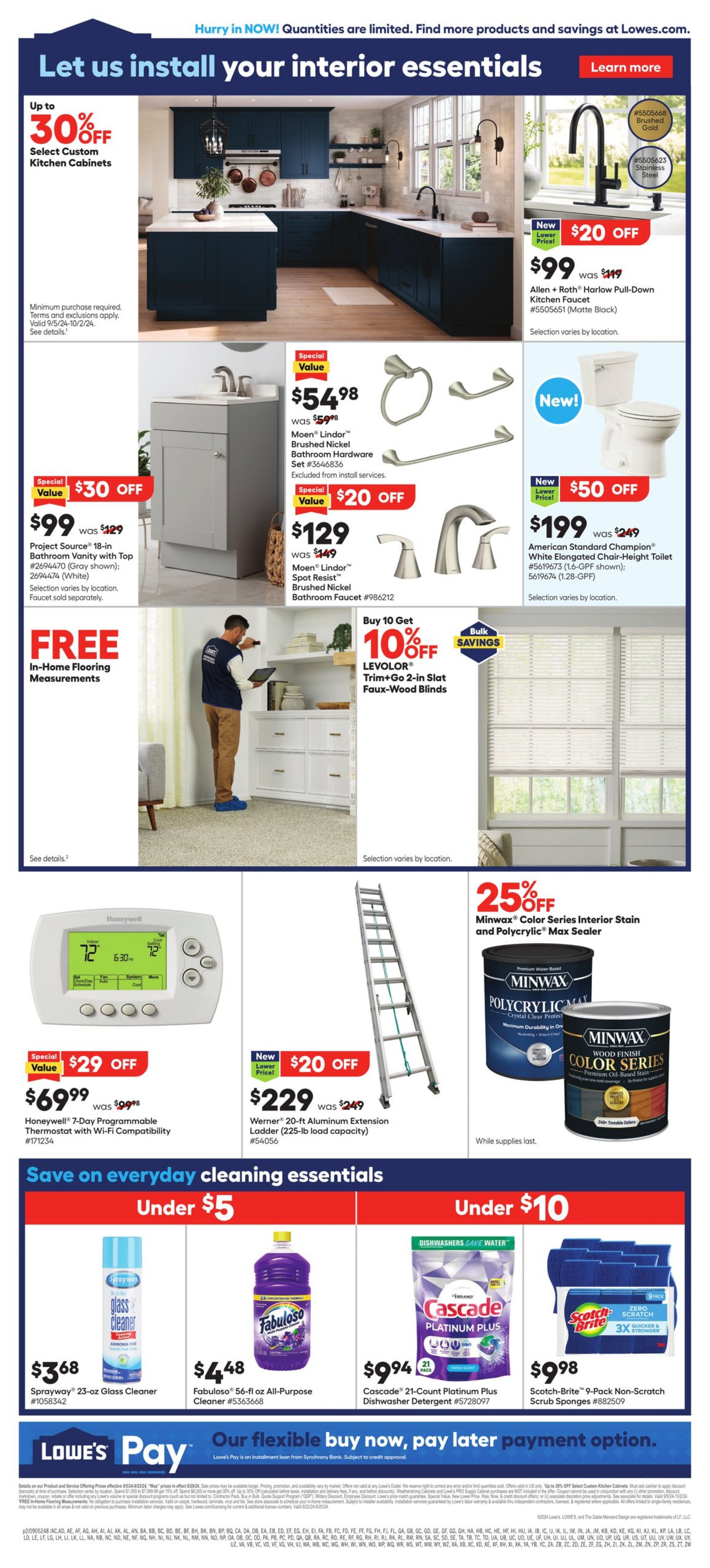 Catalogue Lowe's from 09/05/2024