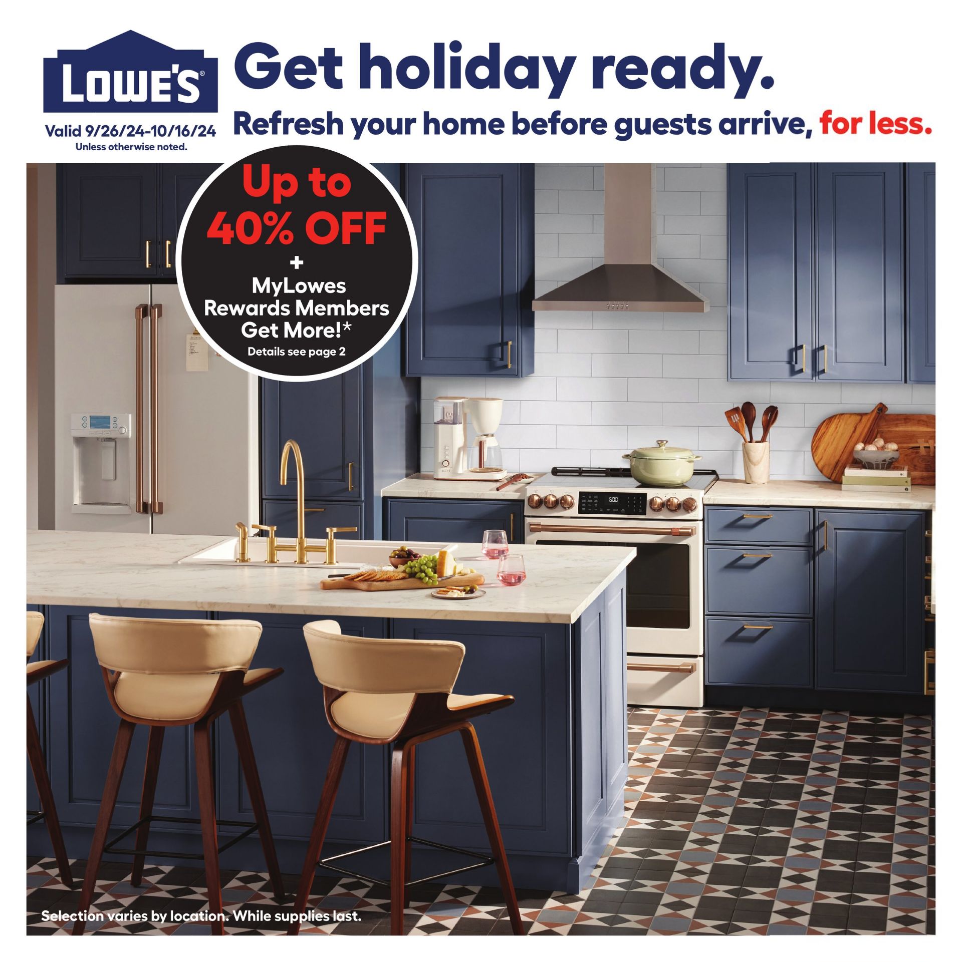 Catalogue Lowe's from 09/26/2024