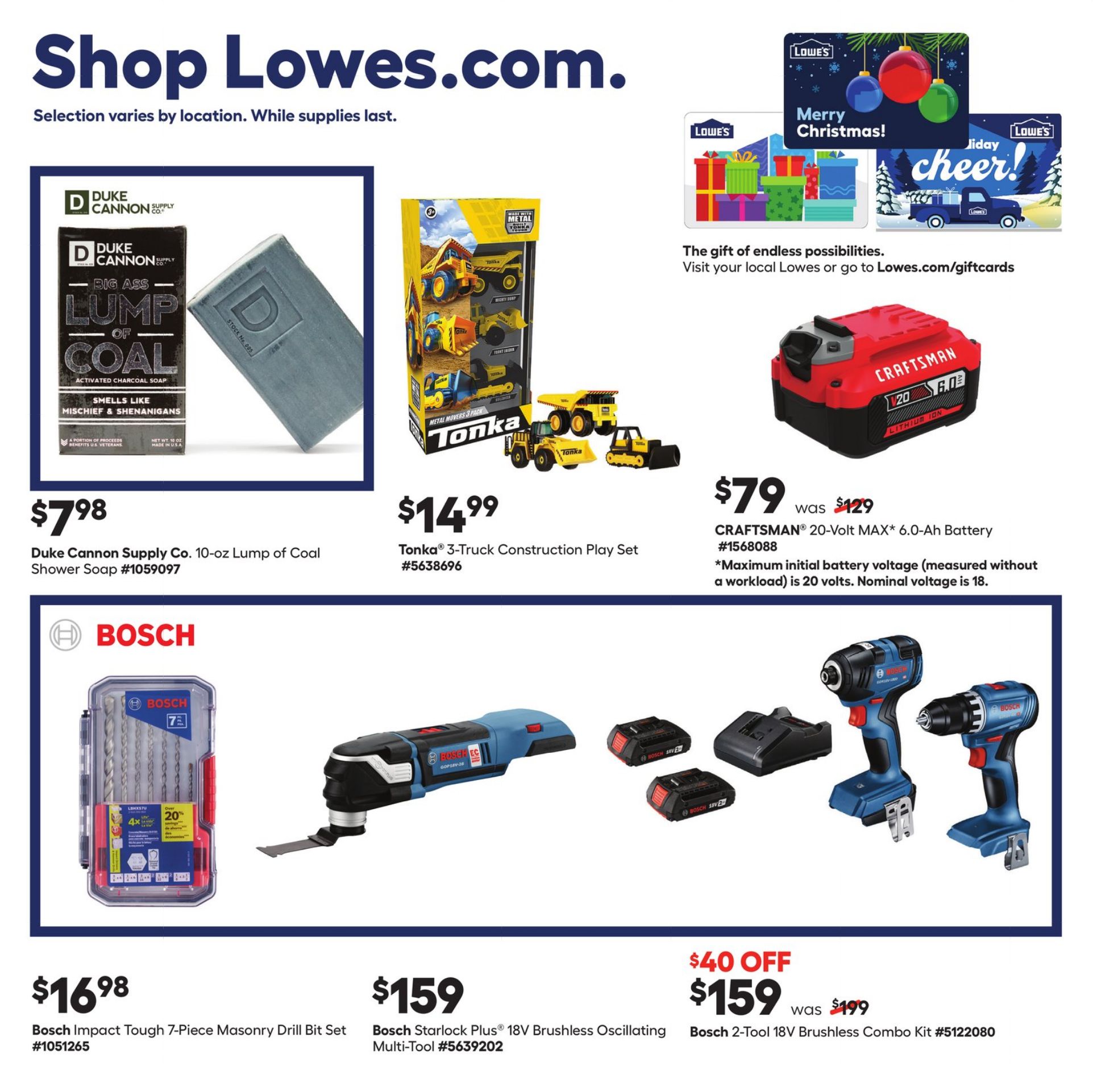 Catalogue Lowe's from 09/26/2024