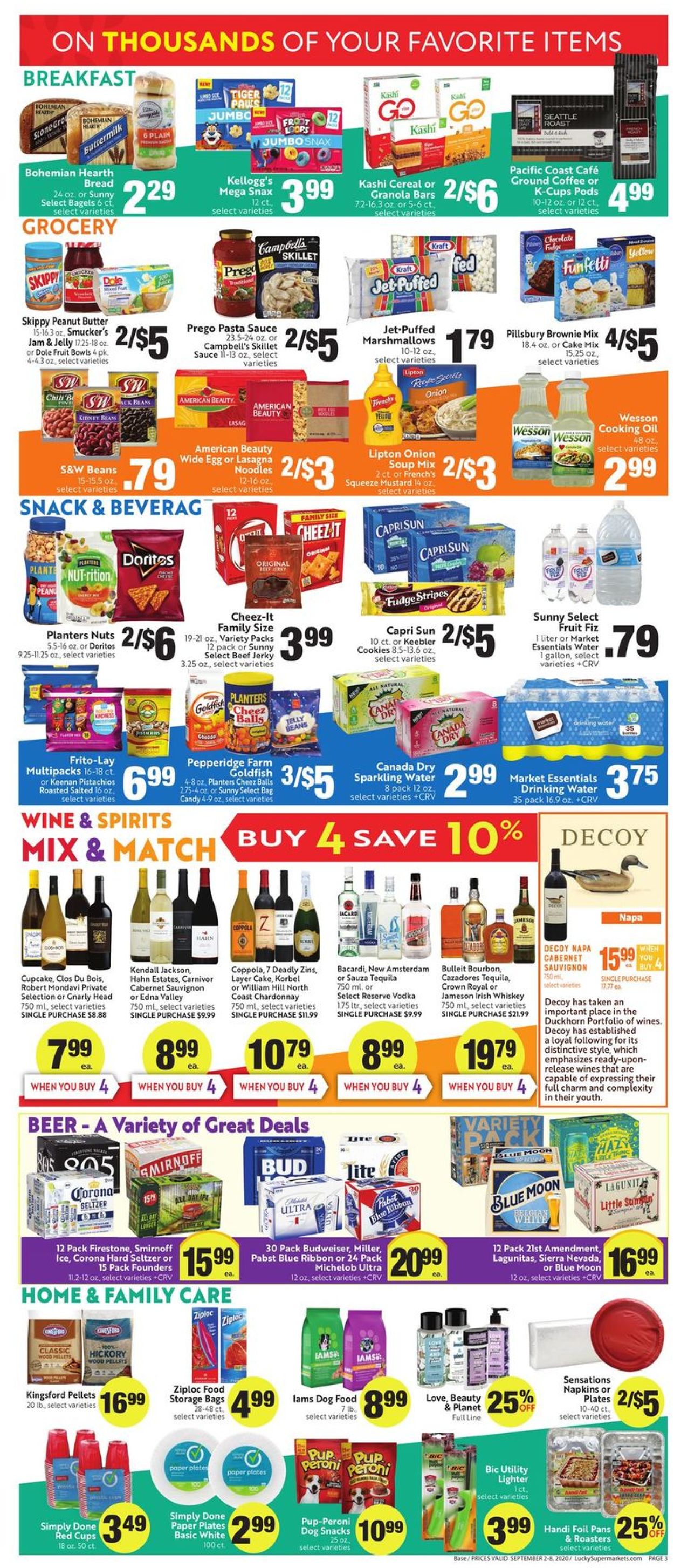 Catalogue Lucky Supermarkets from 09/02/2020