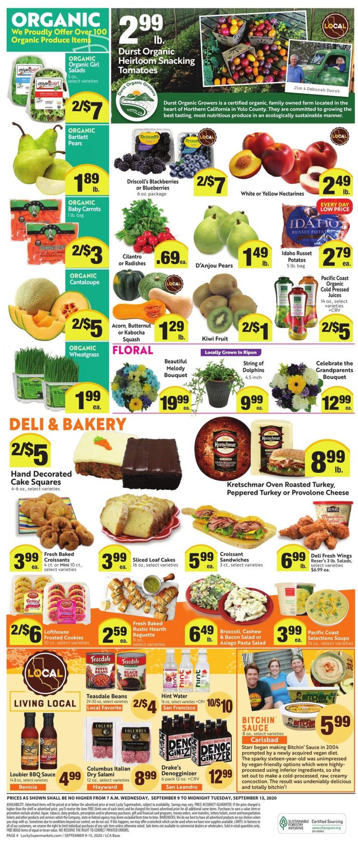 Catalogue Lucky Supermarkets from 09/09/2020