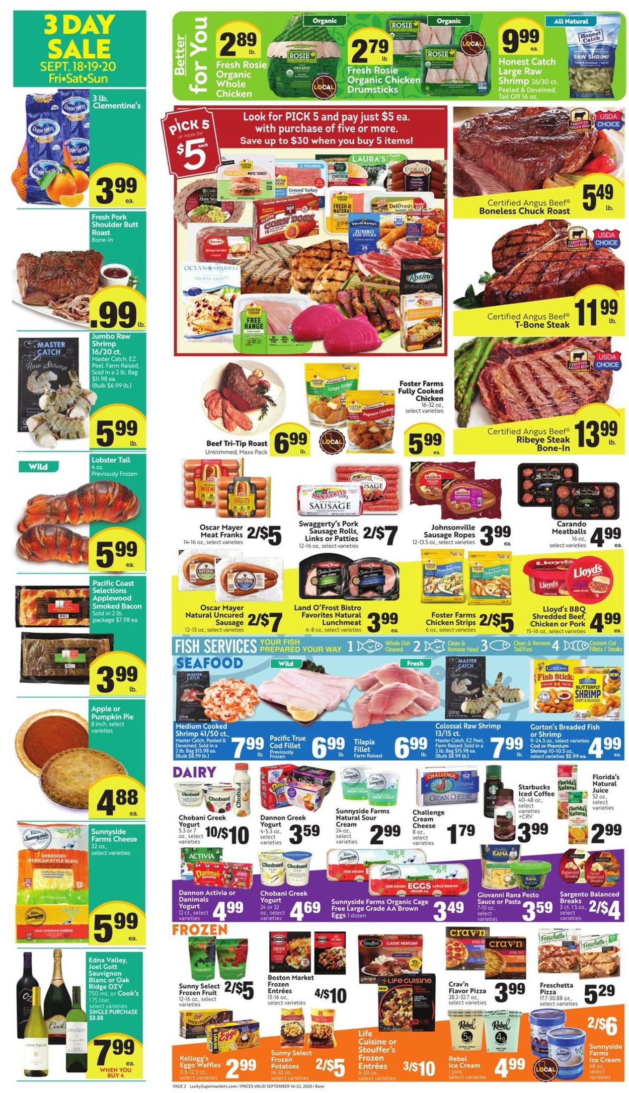 Catalogue Lucky Supermarkets from 09/16/2020