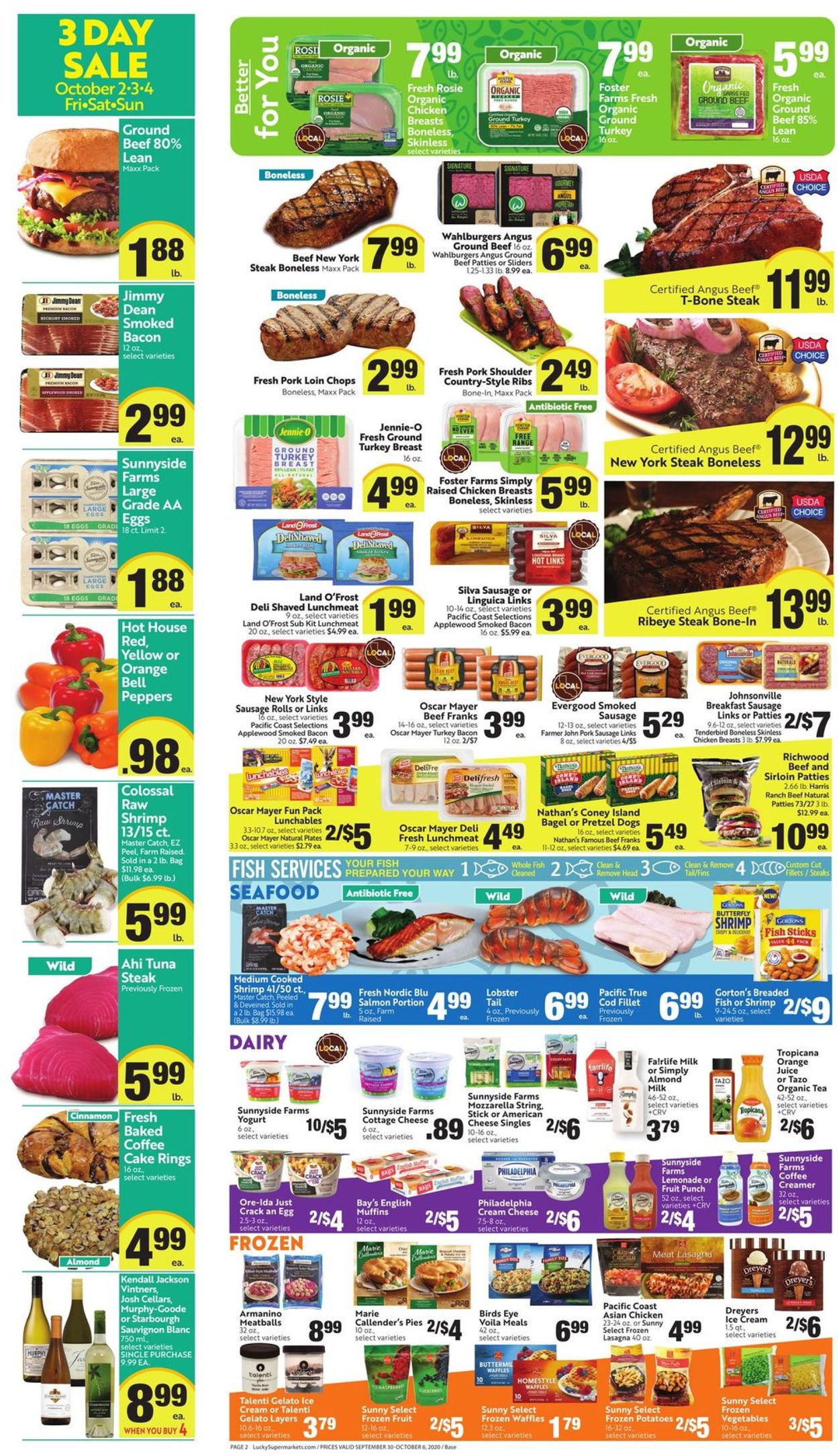 Catalogue Lucky Supermarkets from 09/30/2020