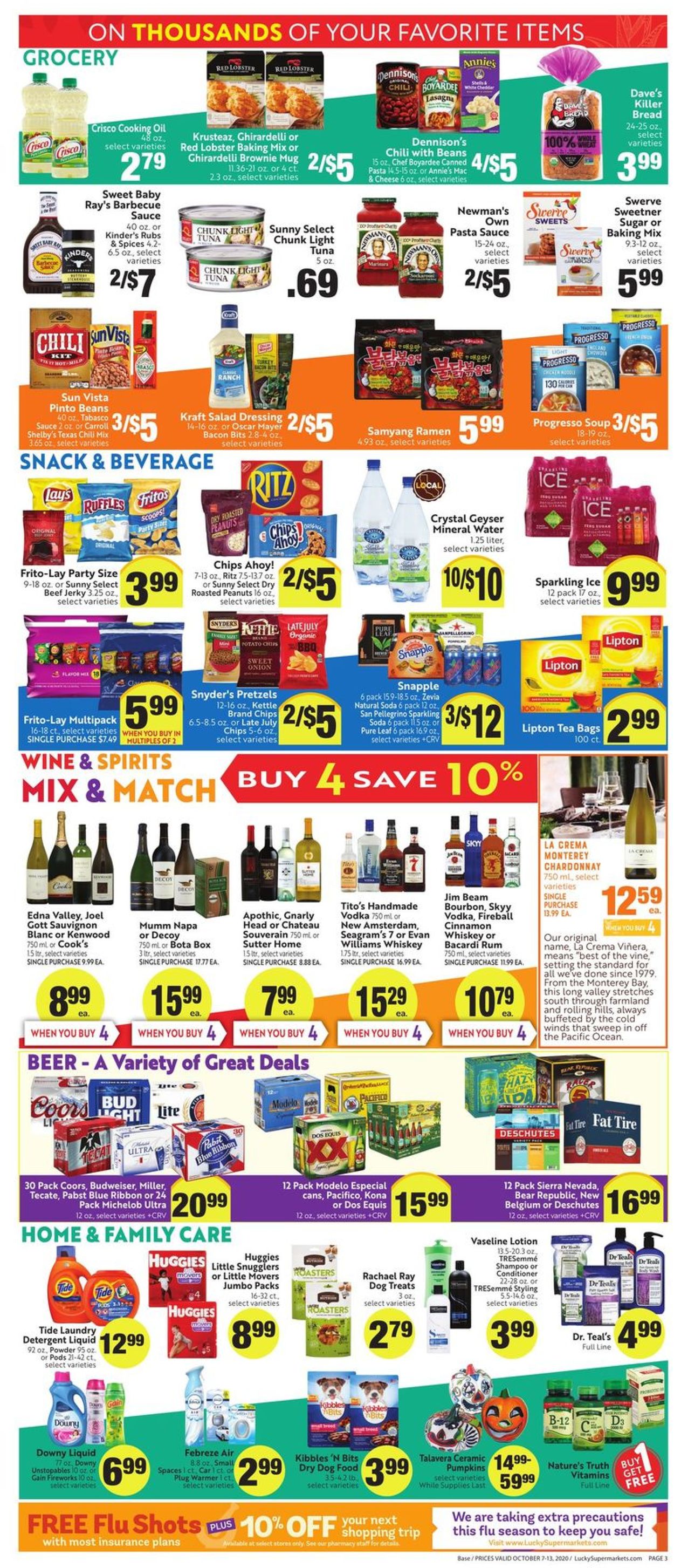 Catalogue Lucky Supermarkets from 10/07/2020