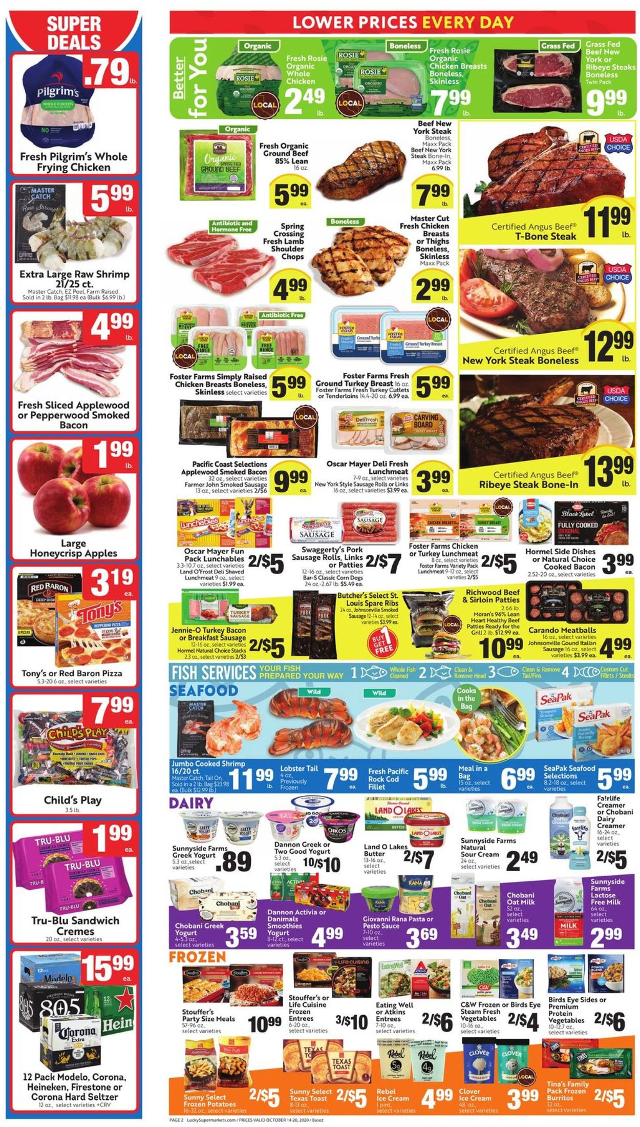 Catalogue Lucky Supermarkets from 10/14/2020