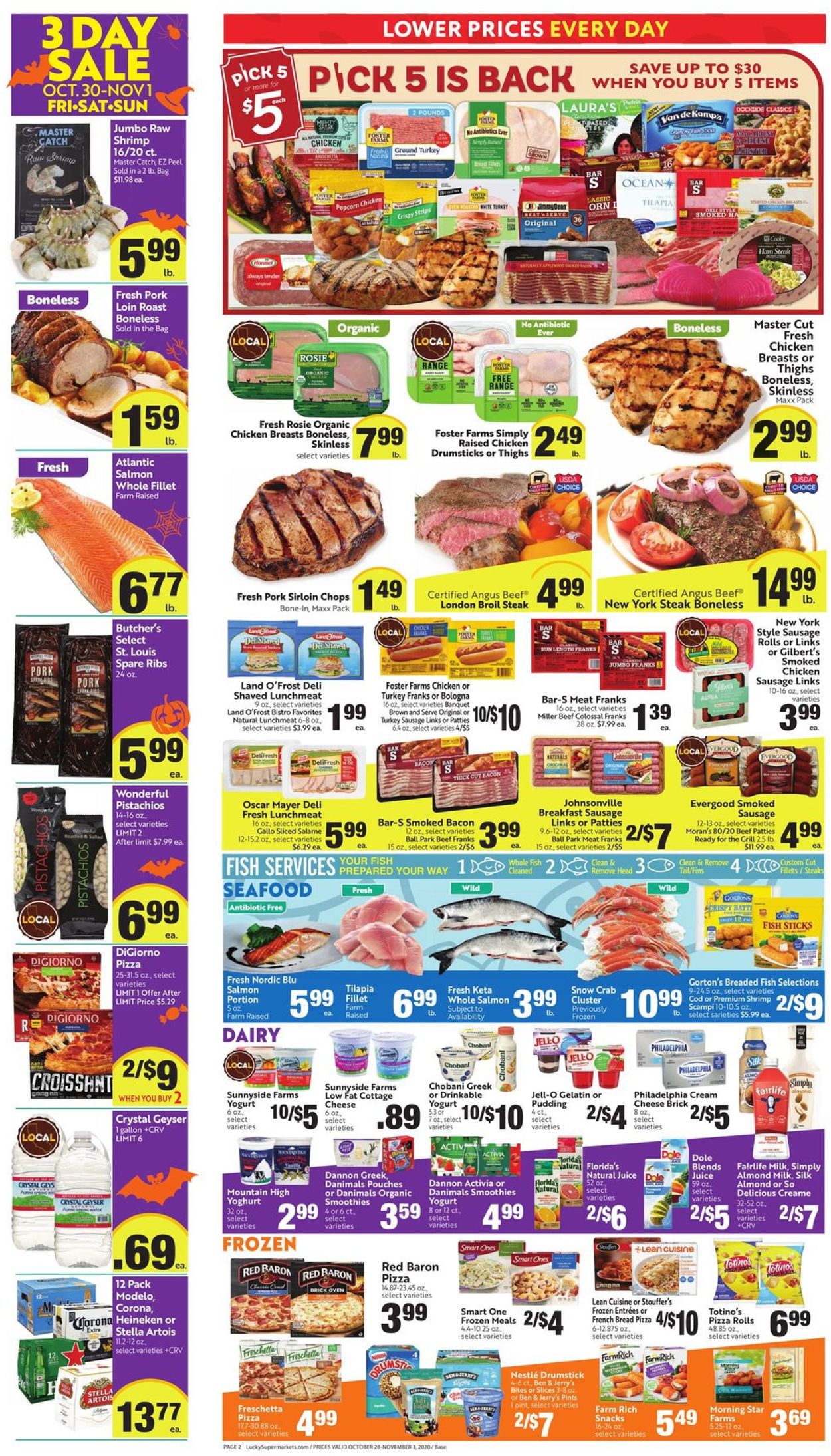 Catalogue Lucky Supermarkets from 10/28/2020