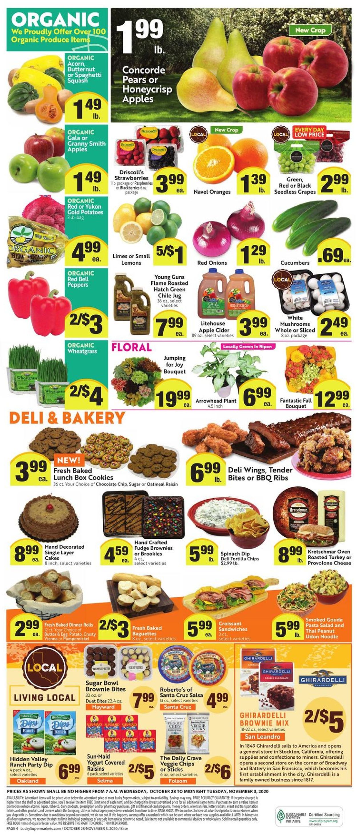 Catalogue Lucky Supermarkets from 10/28/2020