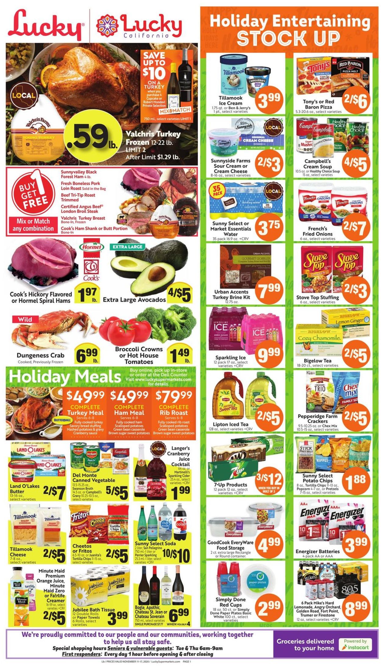 Catalogue Lucky Supermarkets from 11/11/2020