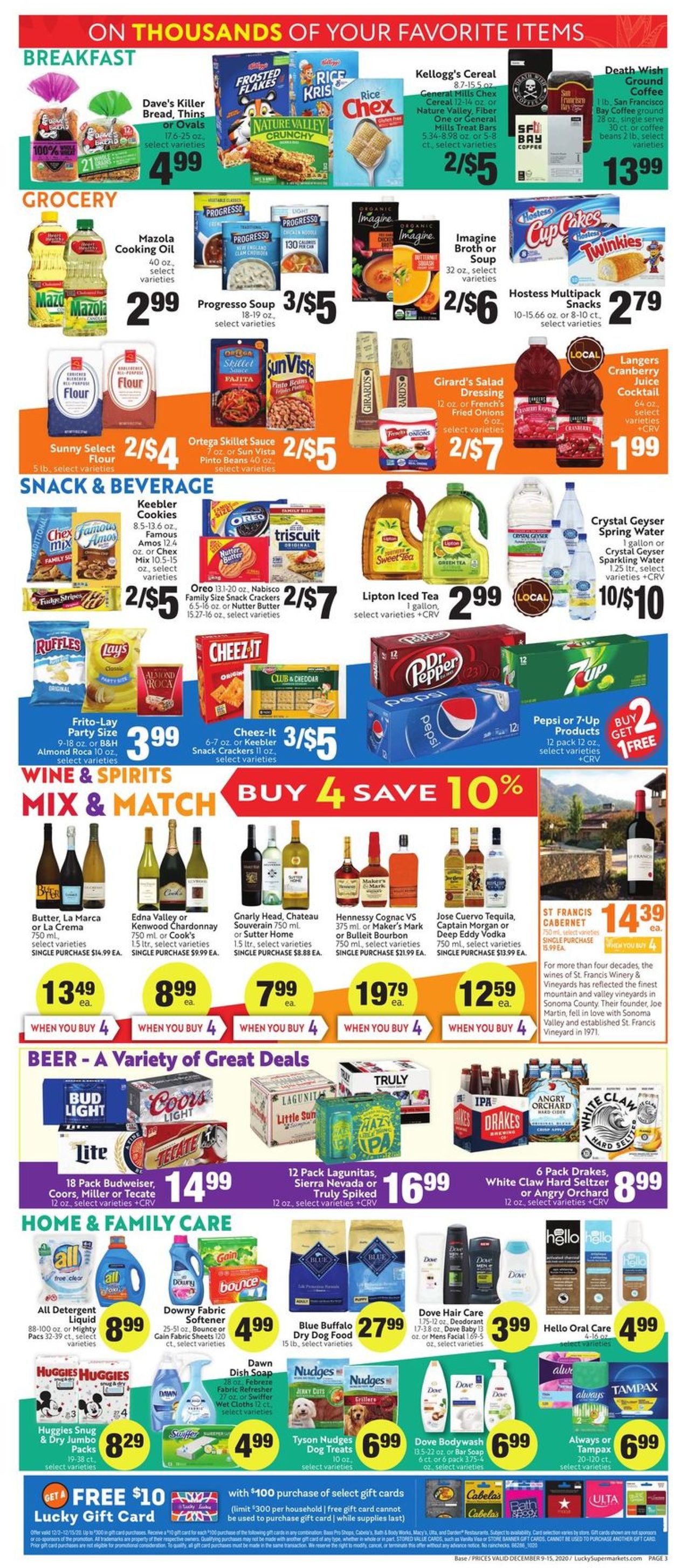 Catalogue Lucky Supermarkets from 12/09/2020