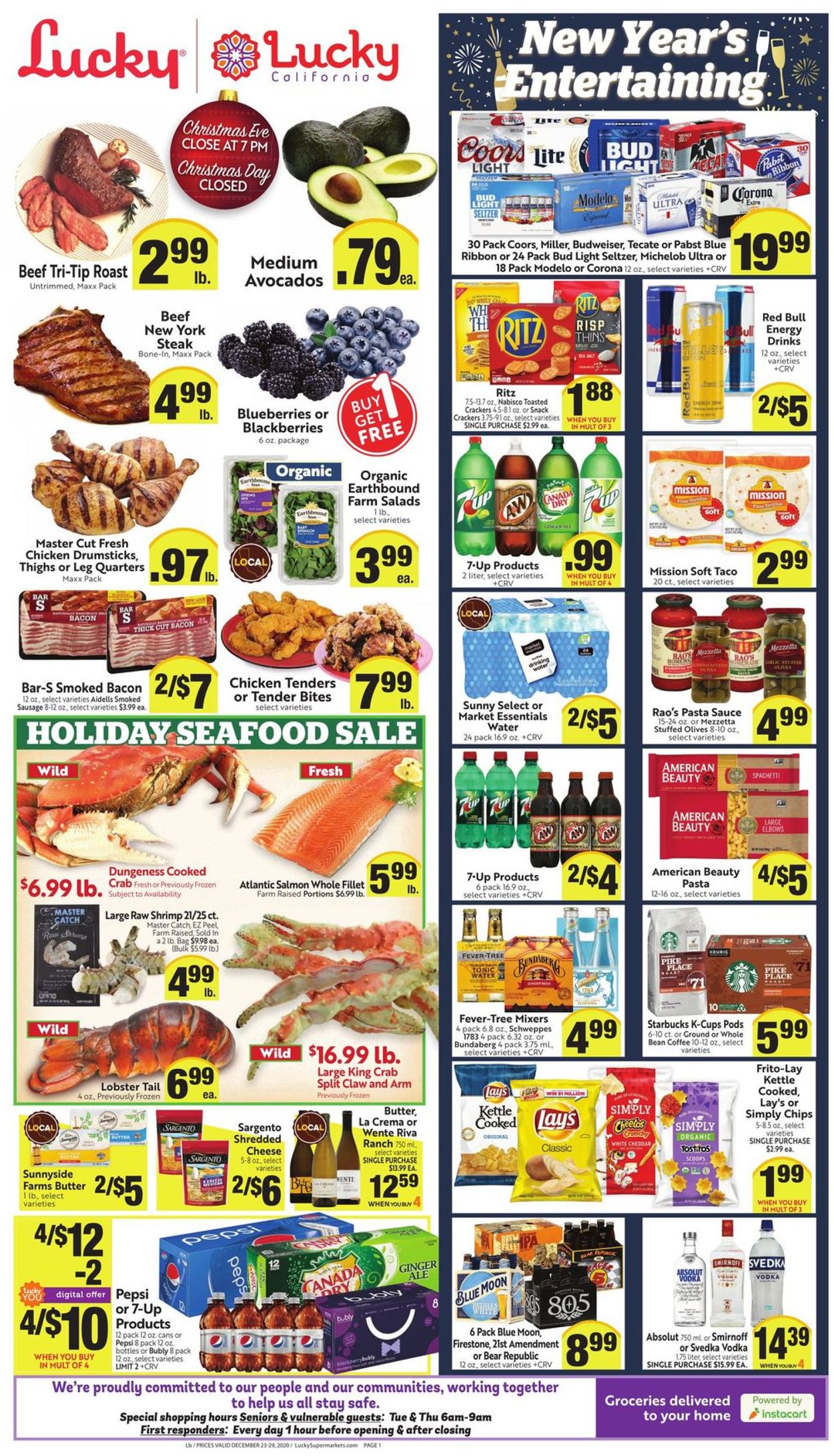 Catalogue Lucky Supermarkets from 12/23/2020