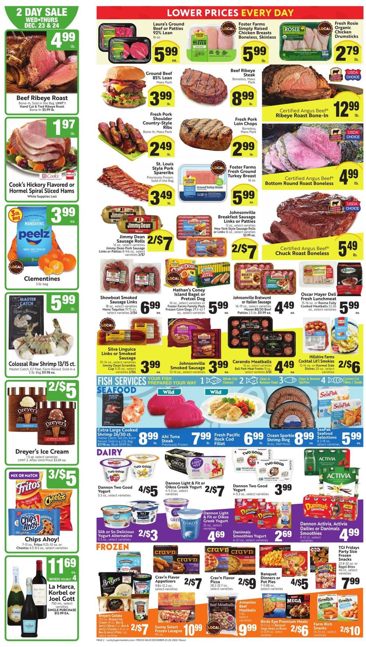 Lucky Supermarkets Current Weekly Ad 12 23 12 29 2020 2 Frequent Ads Com