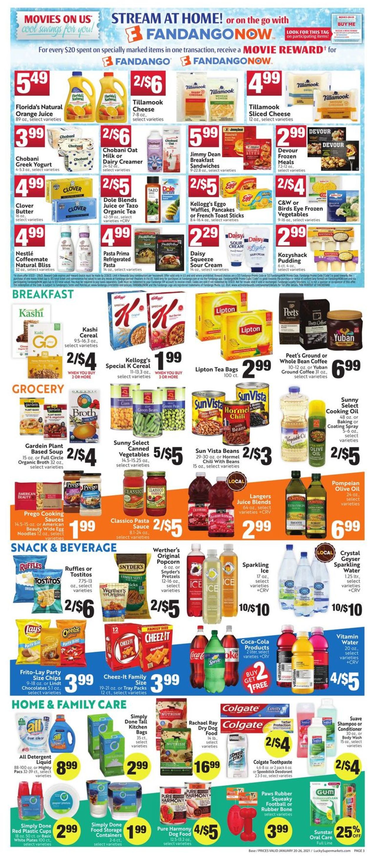 Catalogue Lucky Supermarkets from 01/20/2021