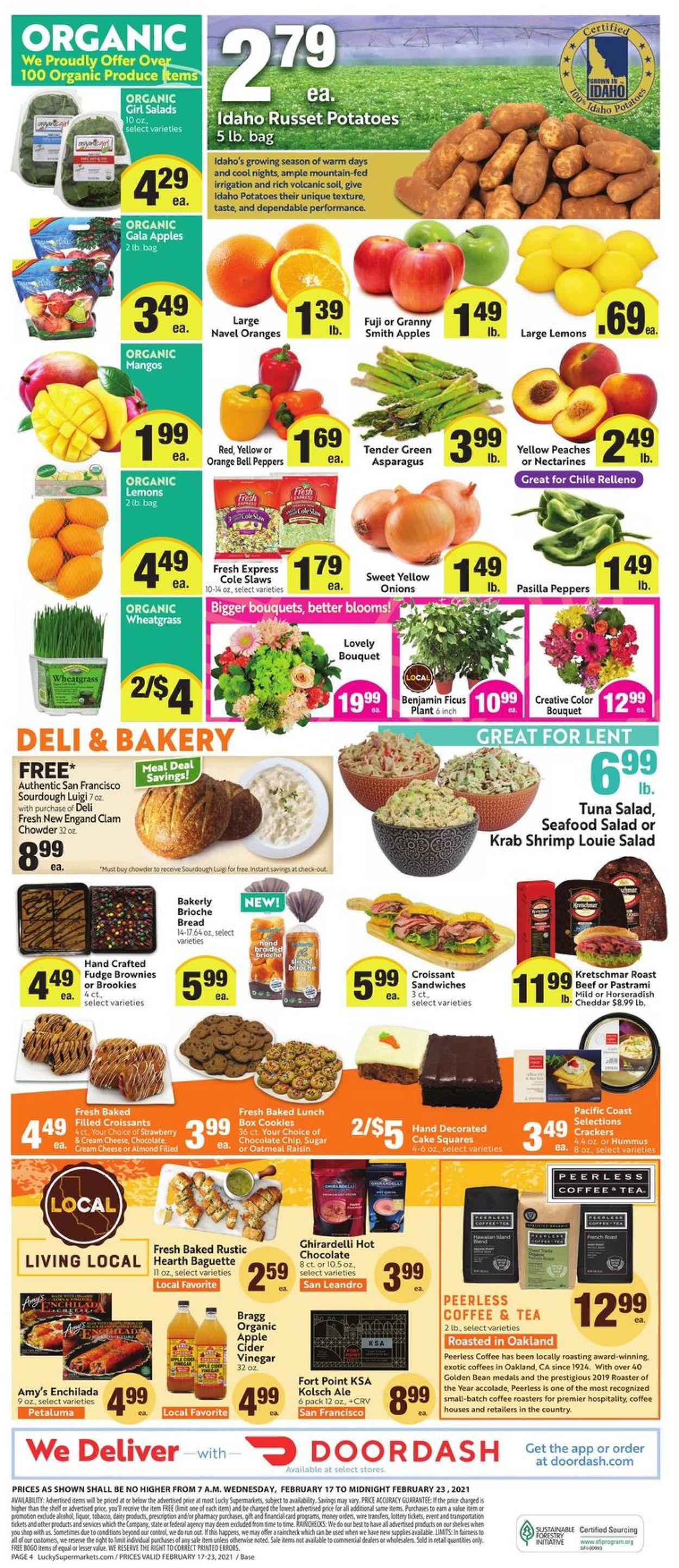 Catalogue Lucky Supermarkets from 02/17/2021