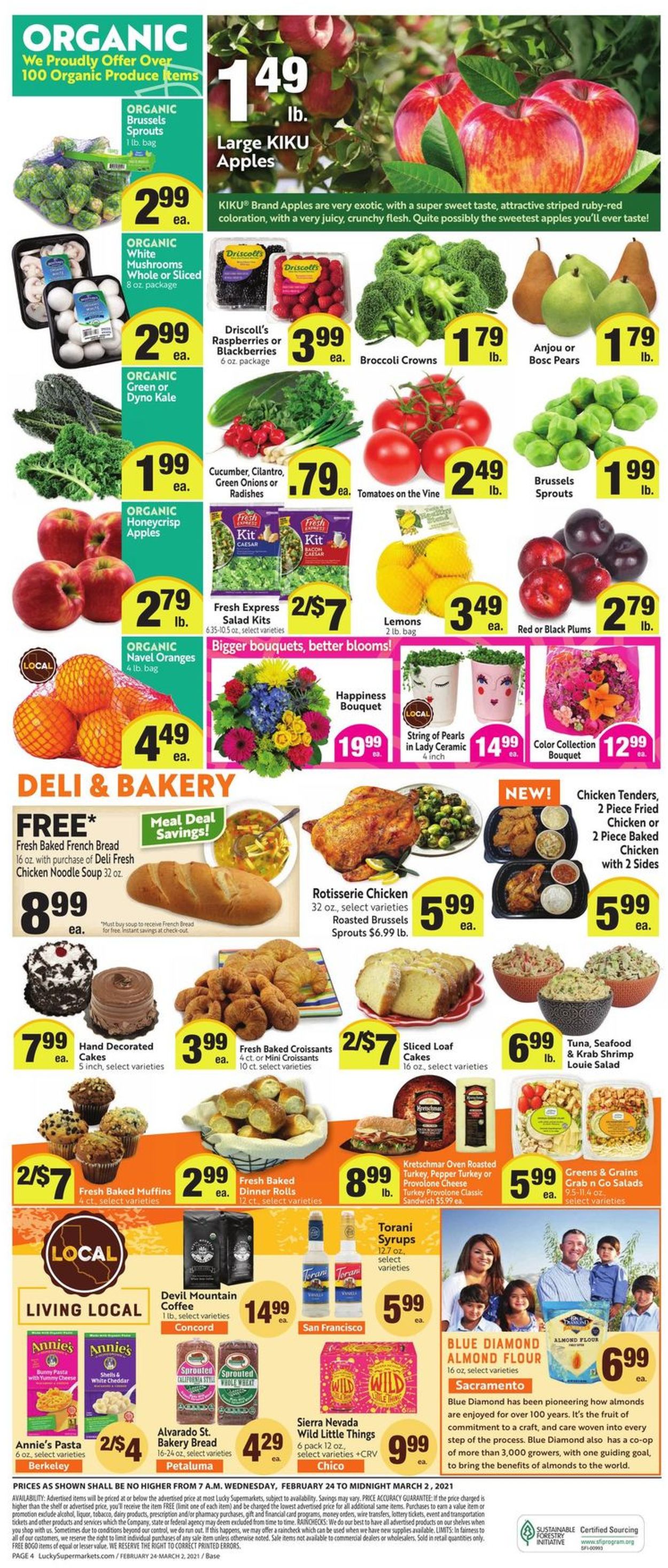 Catalogue Lucky Supermarkets from 02/24/2021