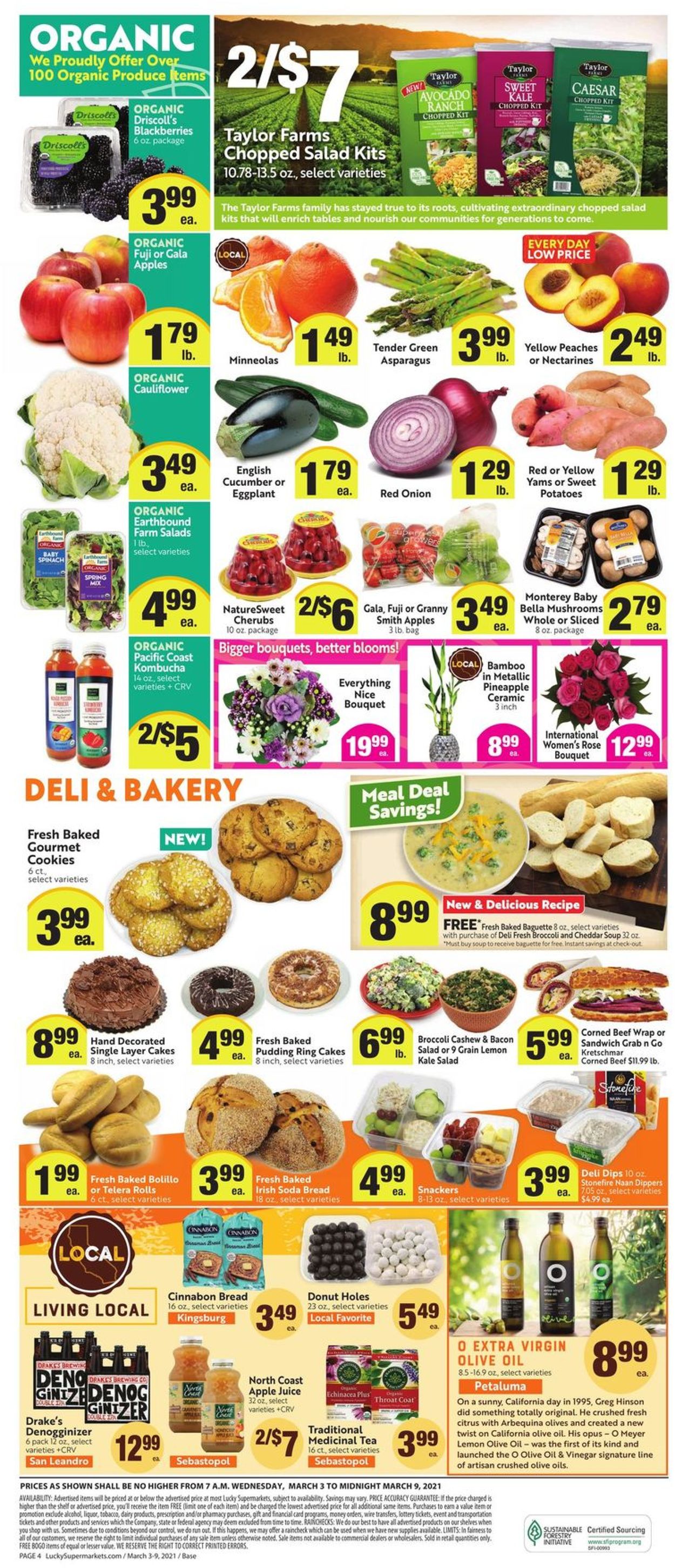 Catalogue Lucky Supermarkets from 03/03/2021