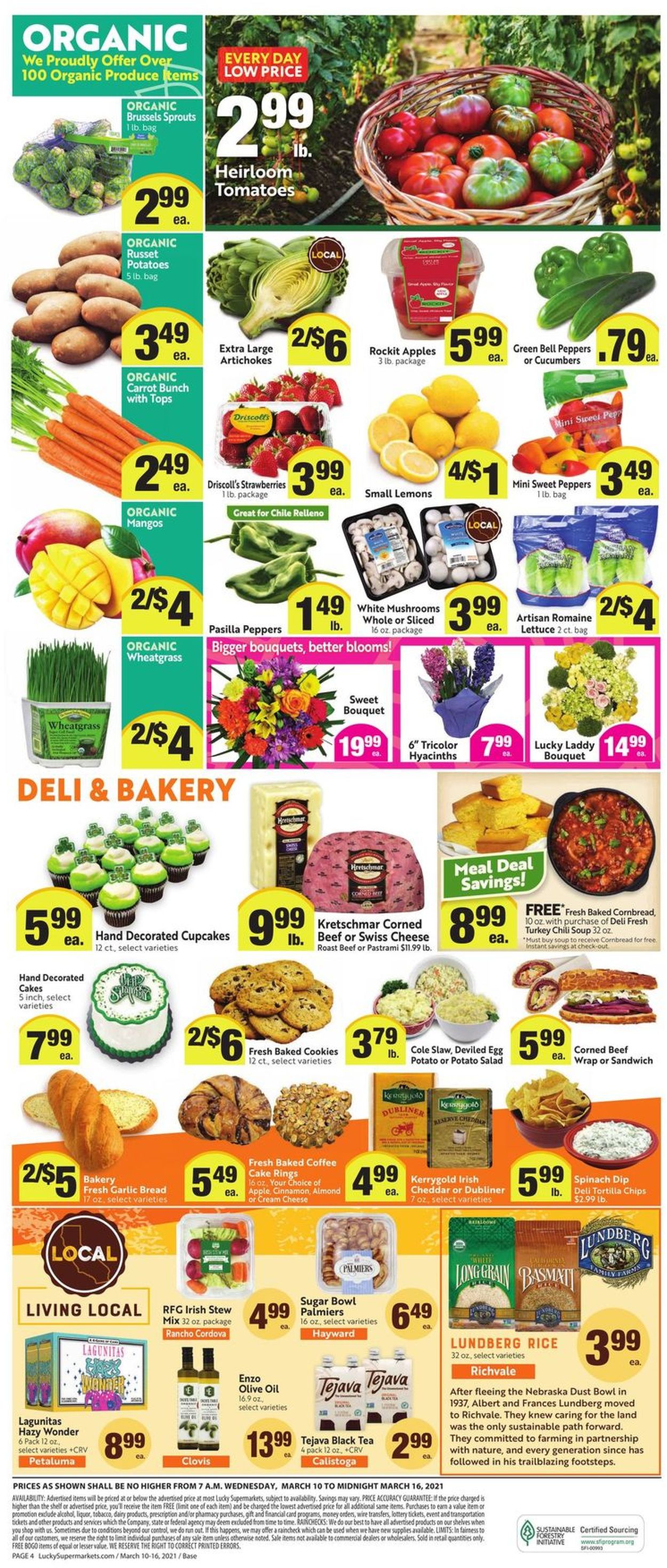 Catalogue Lucky Supermarkets from 03/10/2021