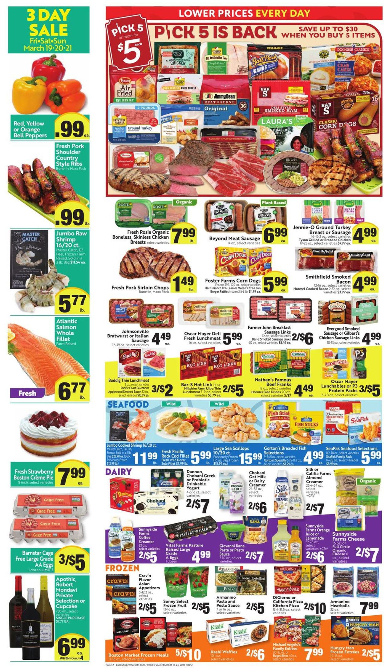 Catalogue Lucky Supermarkets from 03/17/2021