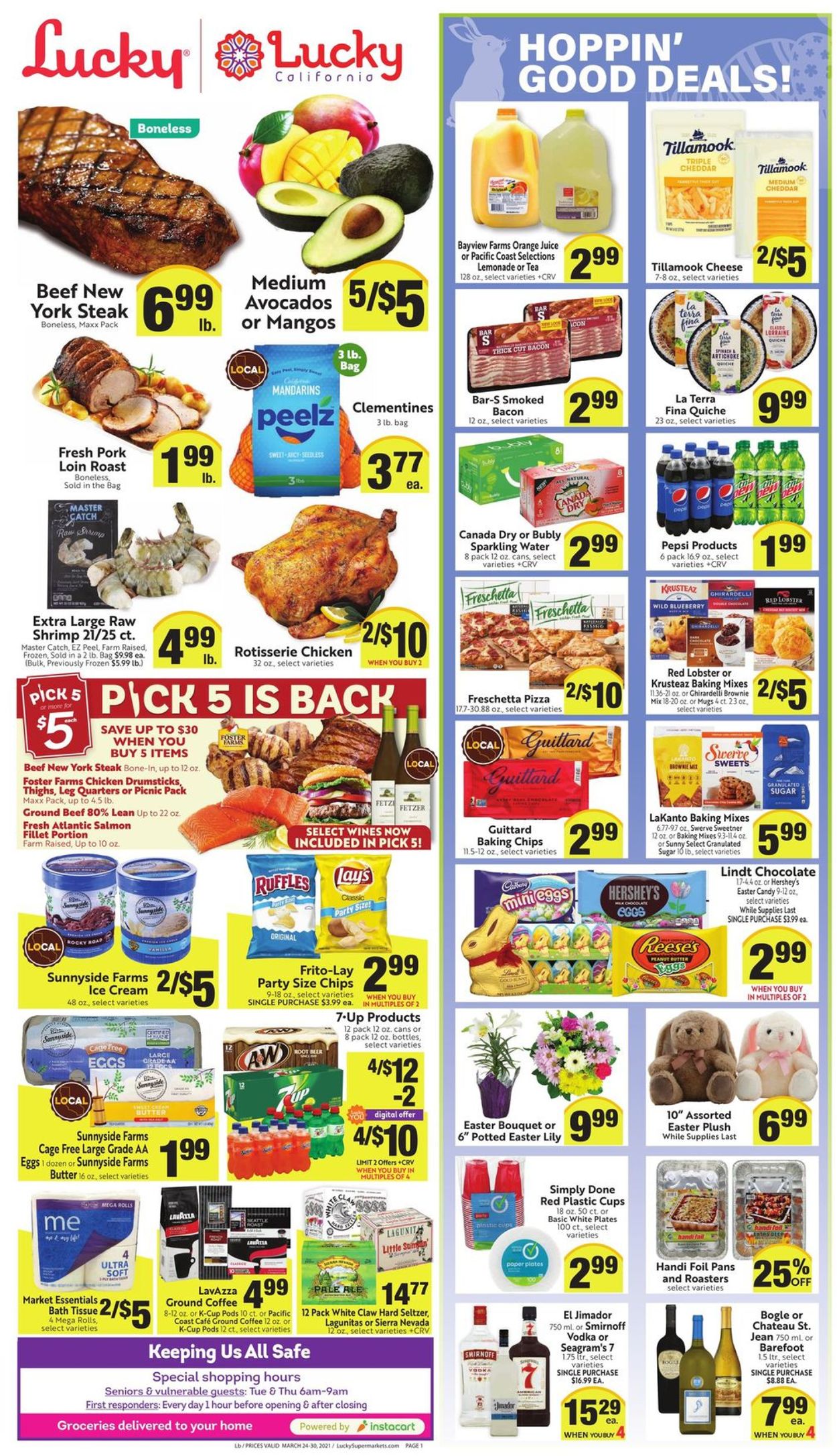 Catalogue Lucky Supermarkets - Easter 2021 from 03/24/2021