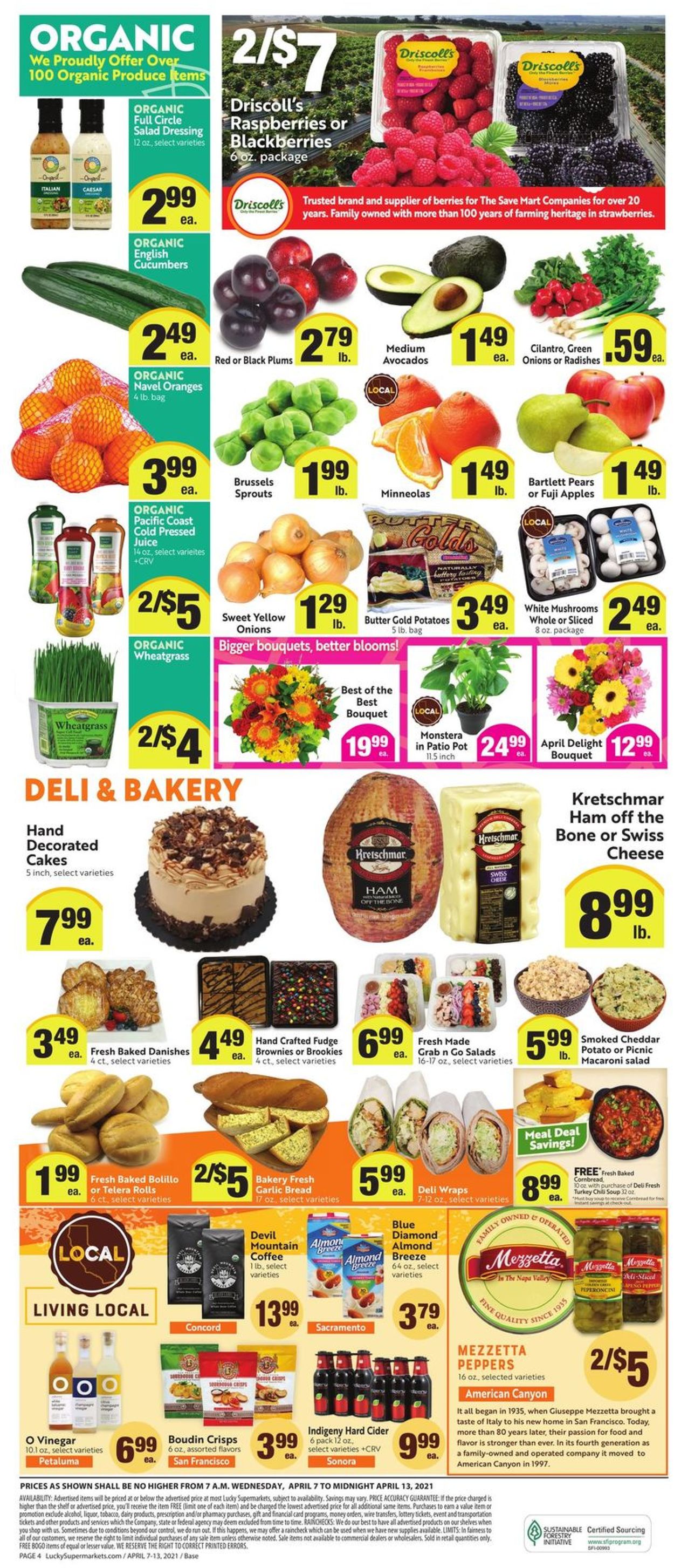 Catalogue Lucky Supermarkets from 04/07/2021