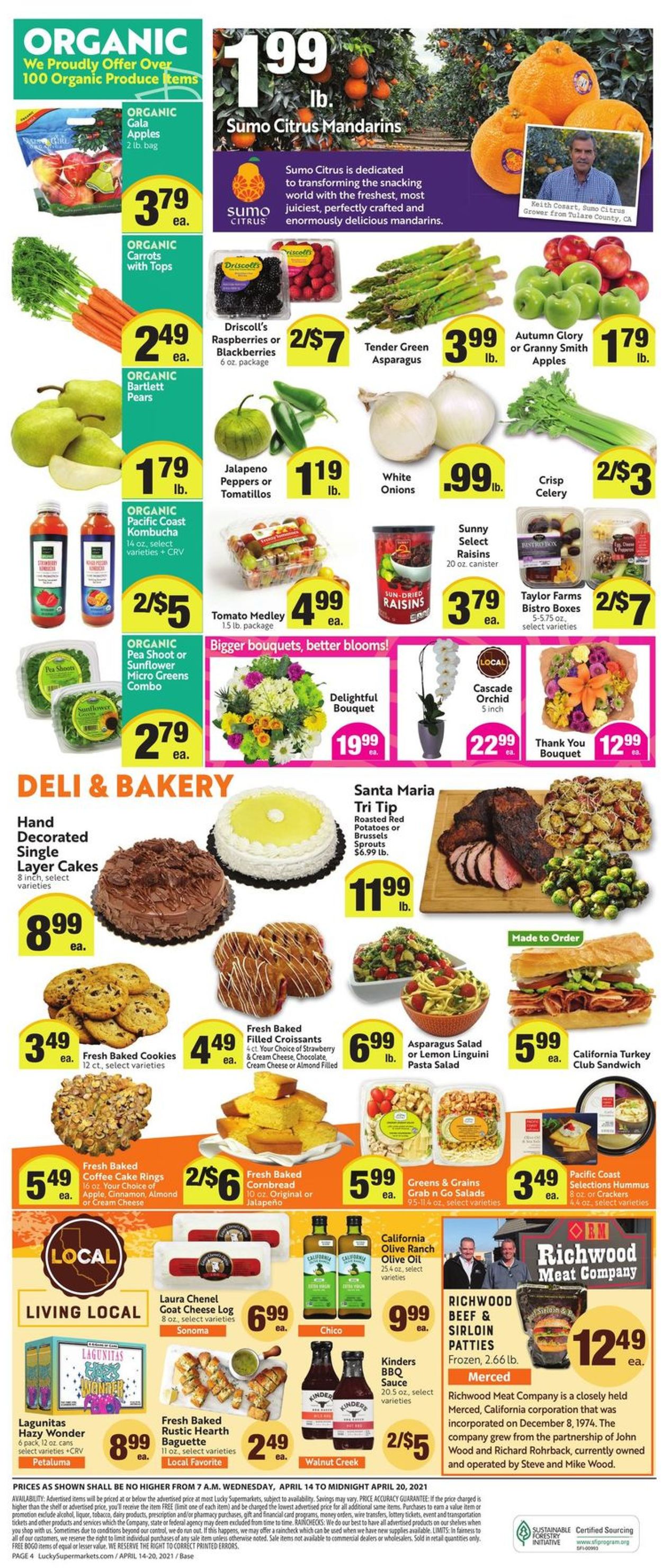 Catalogue Lucky Supermarkets from 04/14/2021
