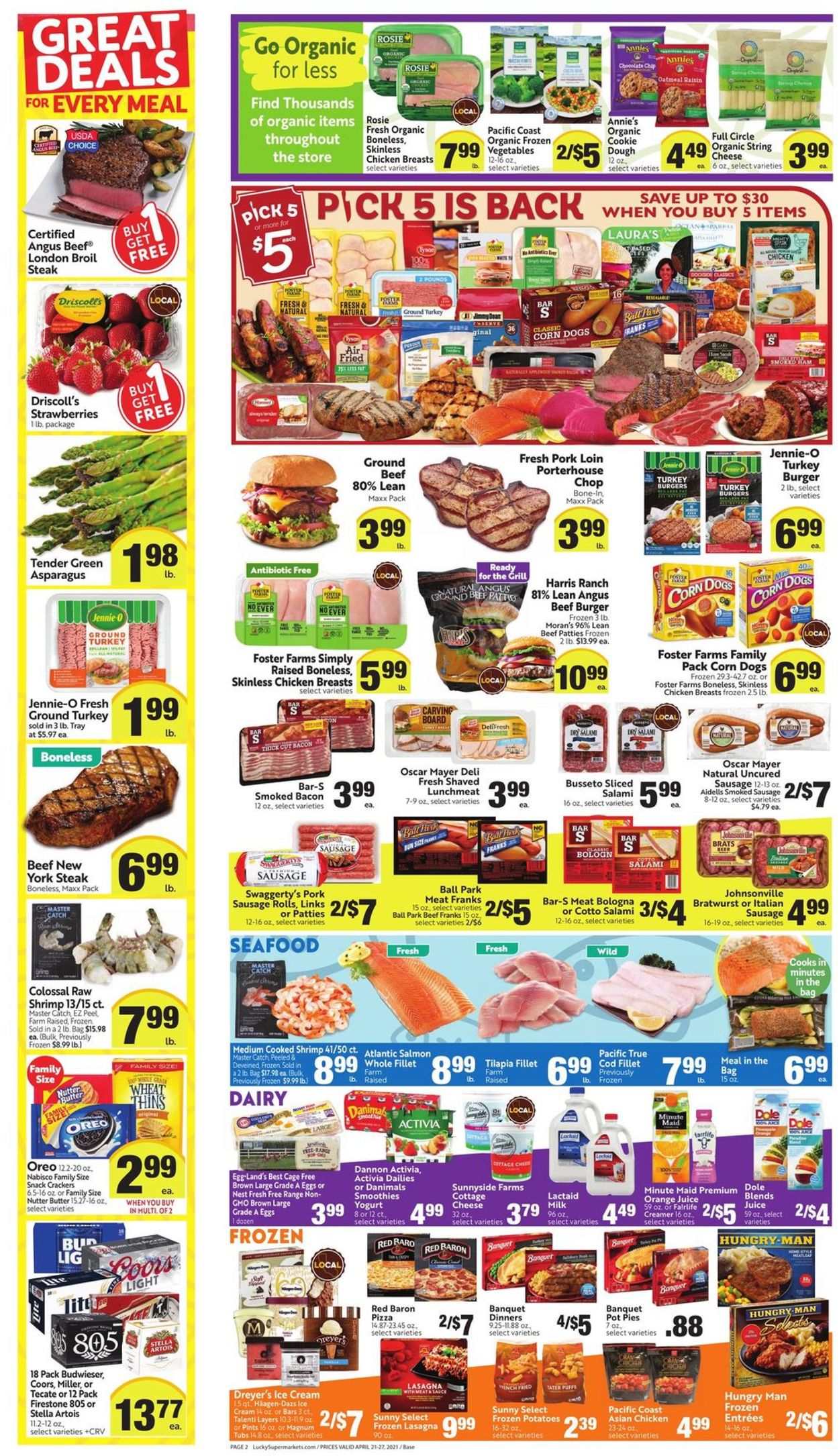 Catalogue Lucky Supermarkets from 04/21/2021