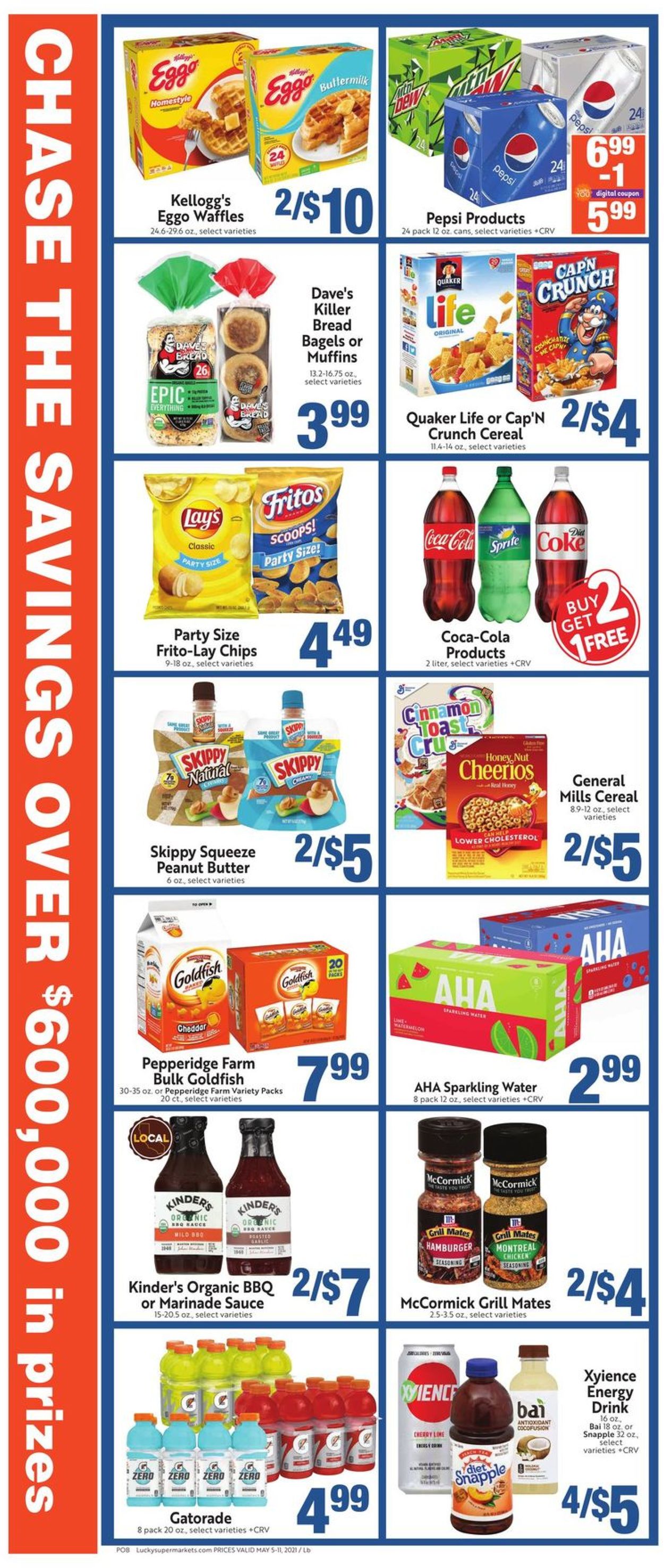 Catalogue Lucky Supermarkets from 05/05/2021
