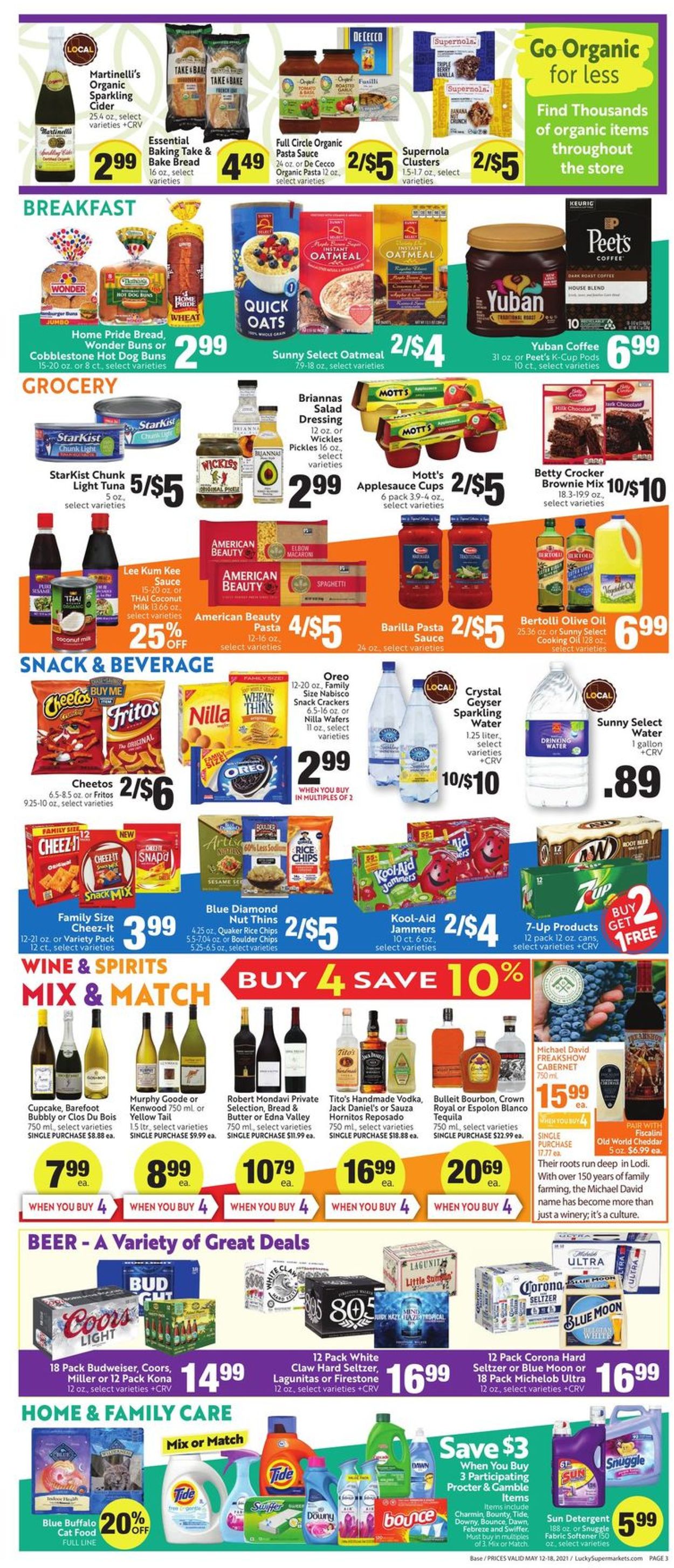Catalogue Lucky Supermarkets from 05/12/2021