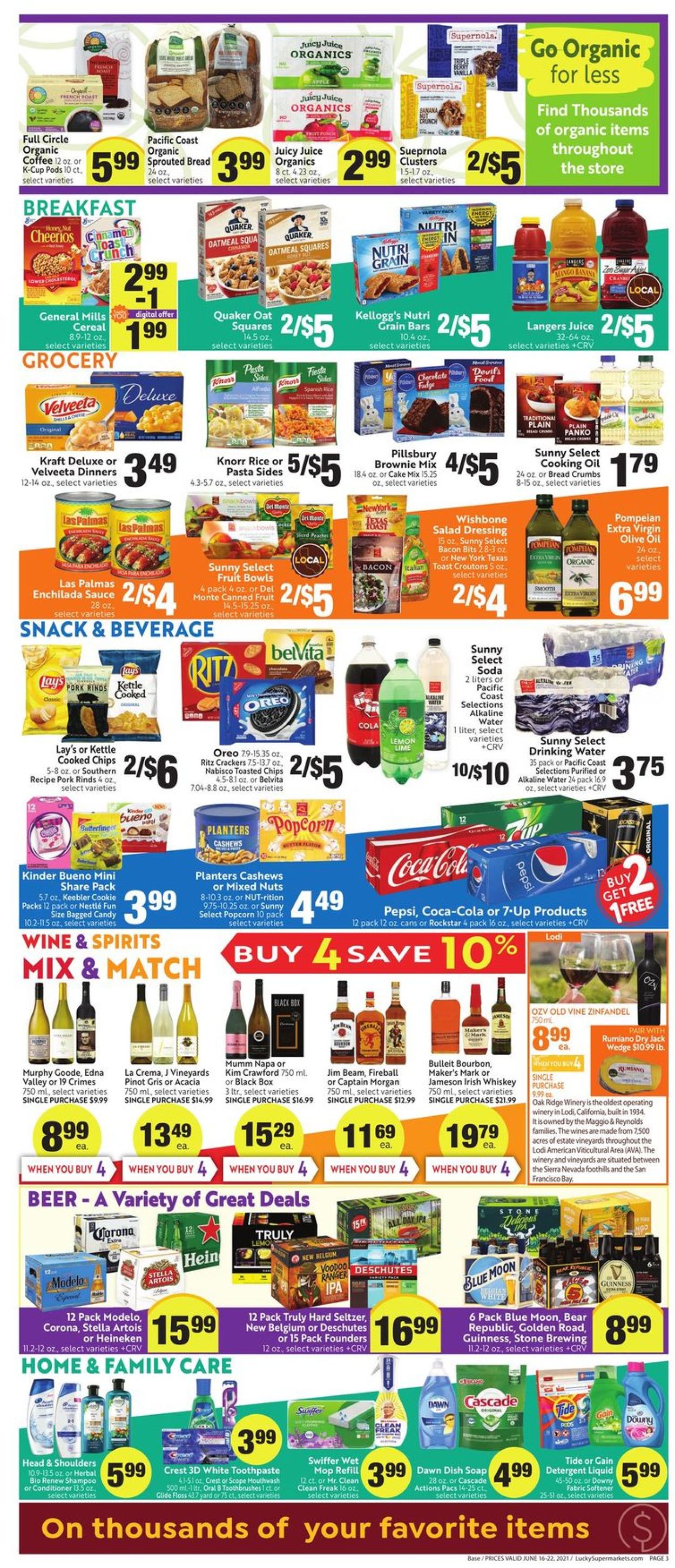Catalogue Lucky Supermarkets from 06/16/2021
