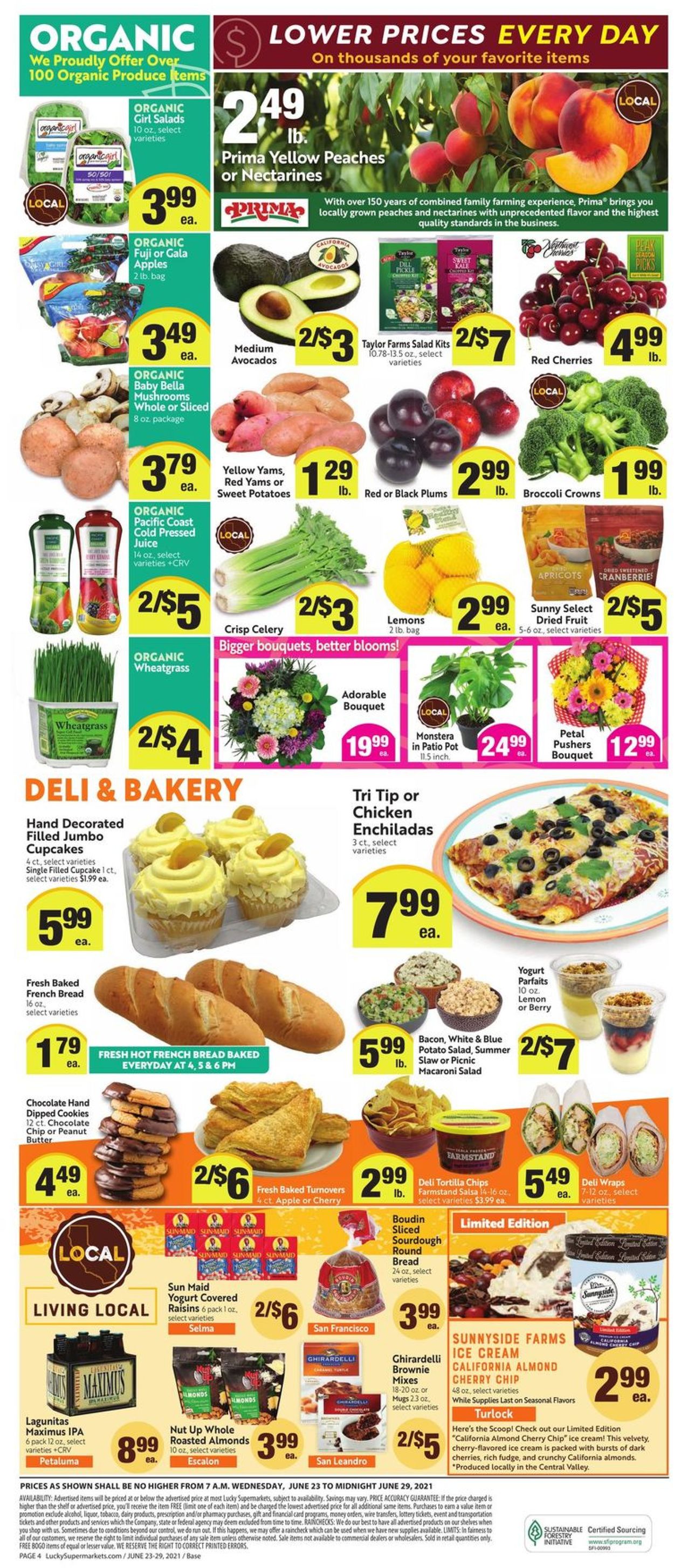Catalogue Lucky Supermarkets from 06/23/2021