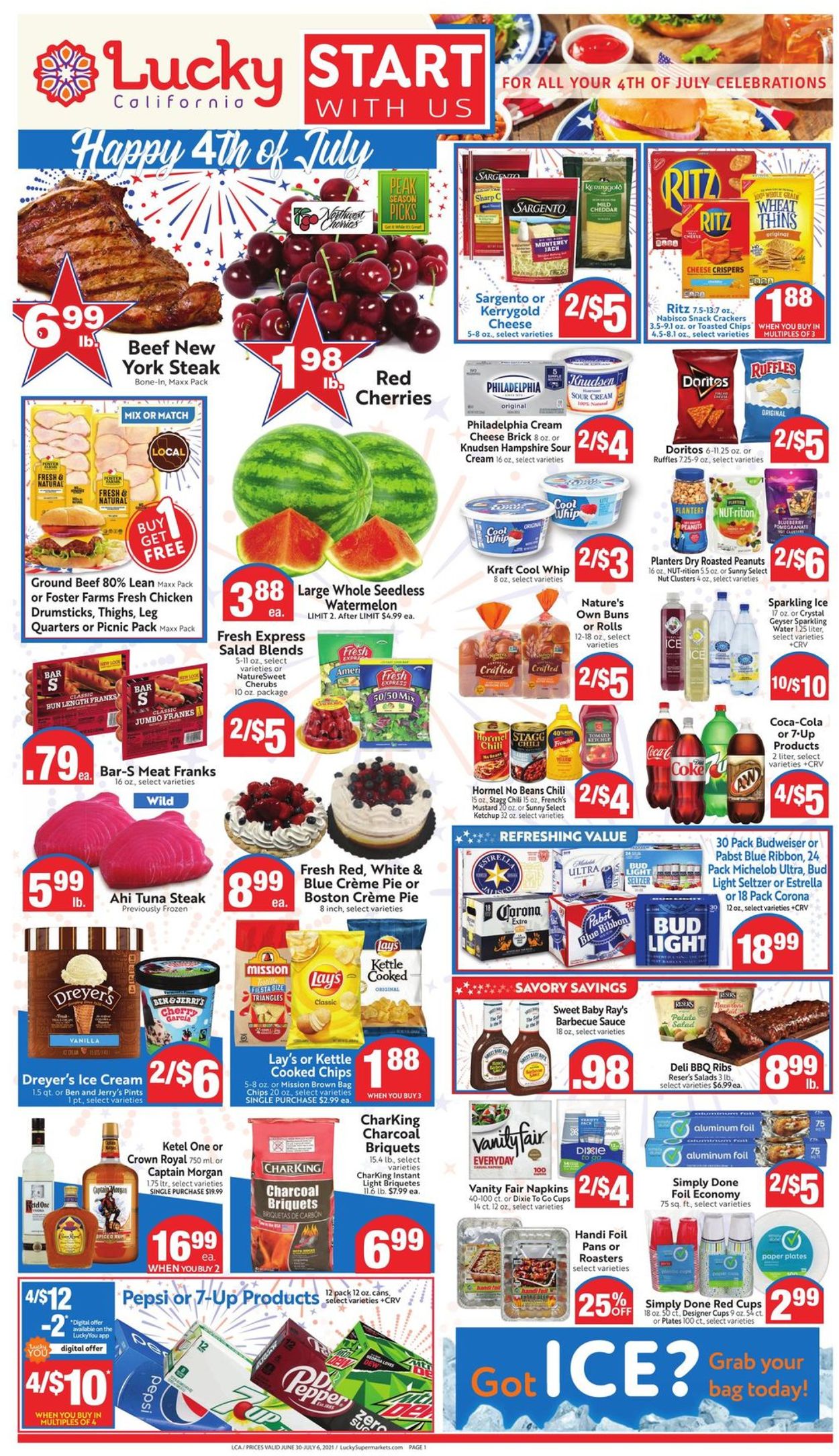 Catalogue Lucky Supermarkets from 06/30/2021