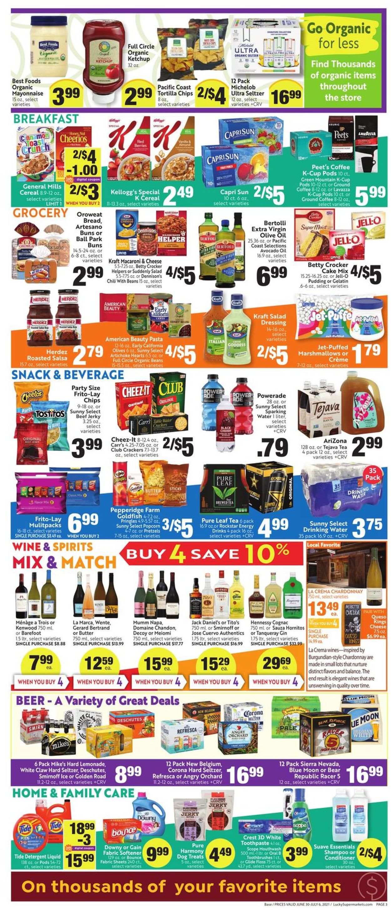Catalogue Lucky Supermarkets from 06/30/2021