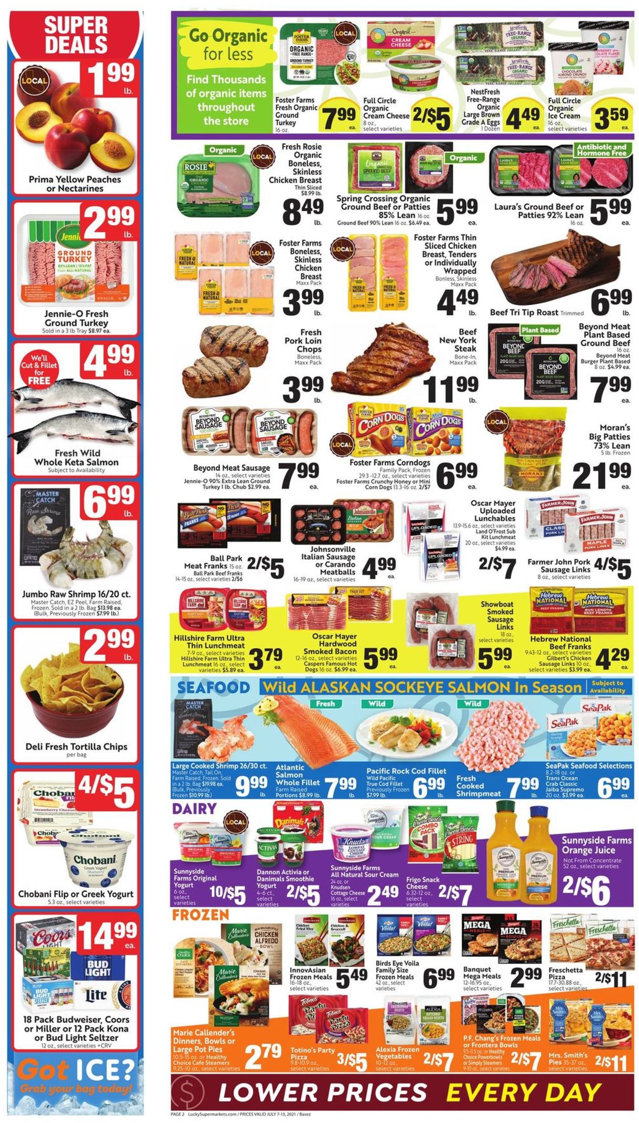 Catalogue Lucky Supermarkets from 07/07/2021