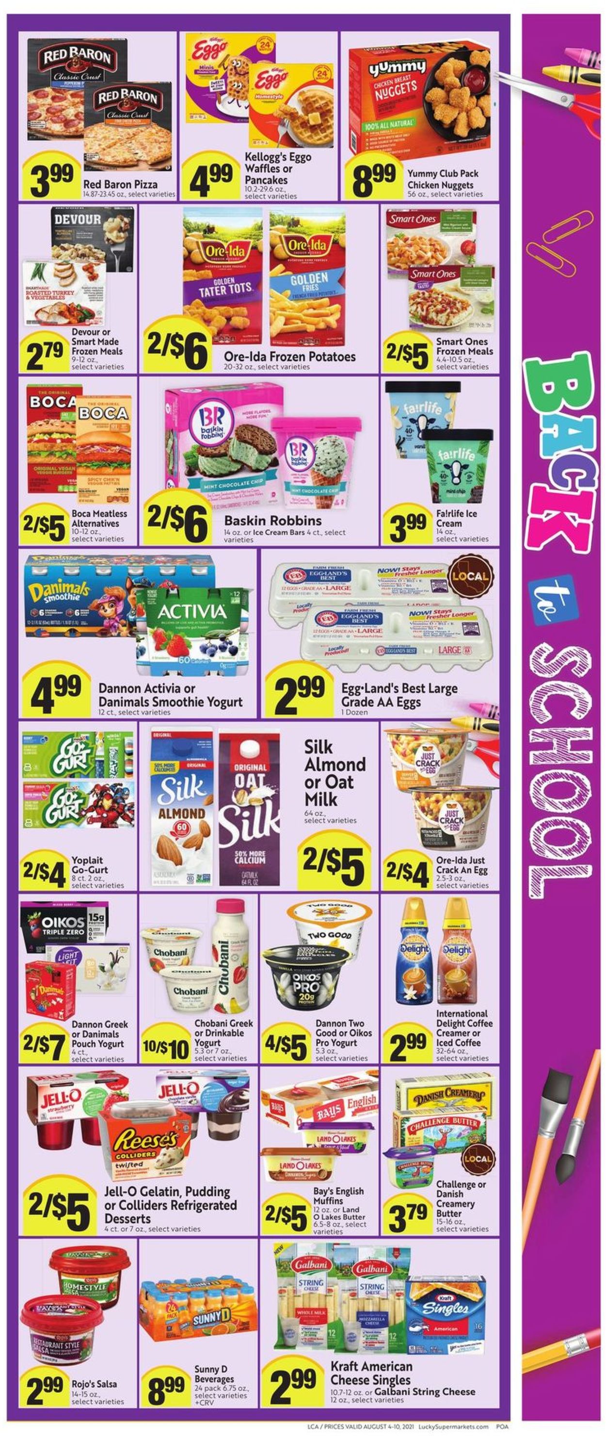 Catalogue Lucky Supermarkets from 08/04/2021