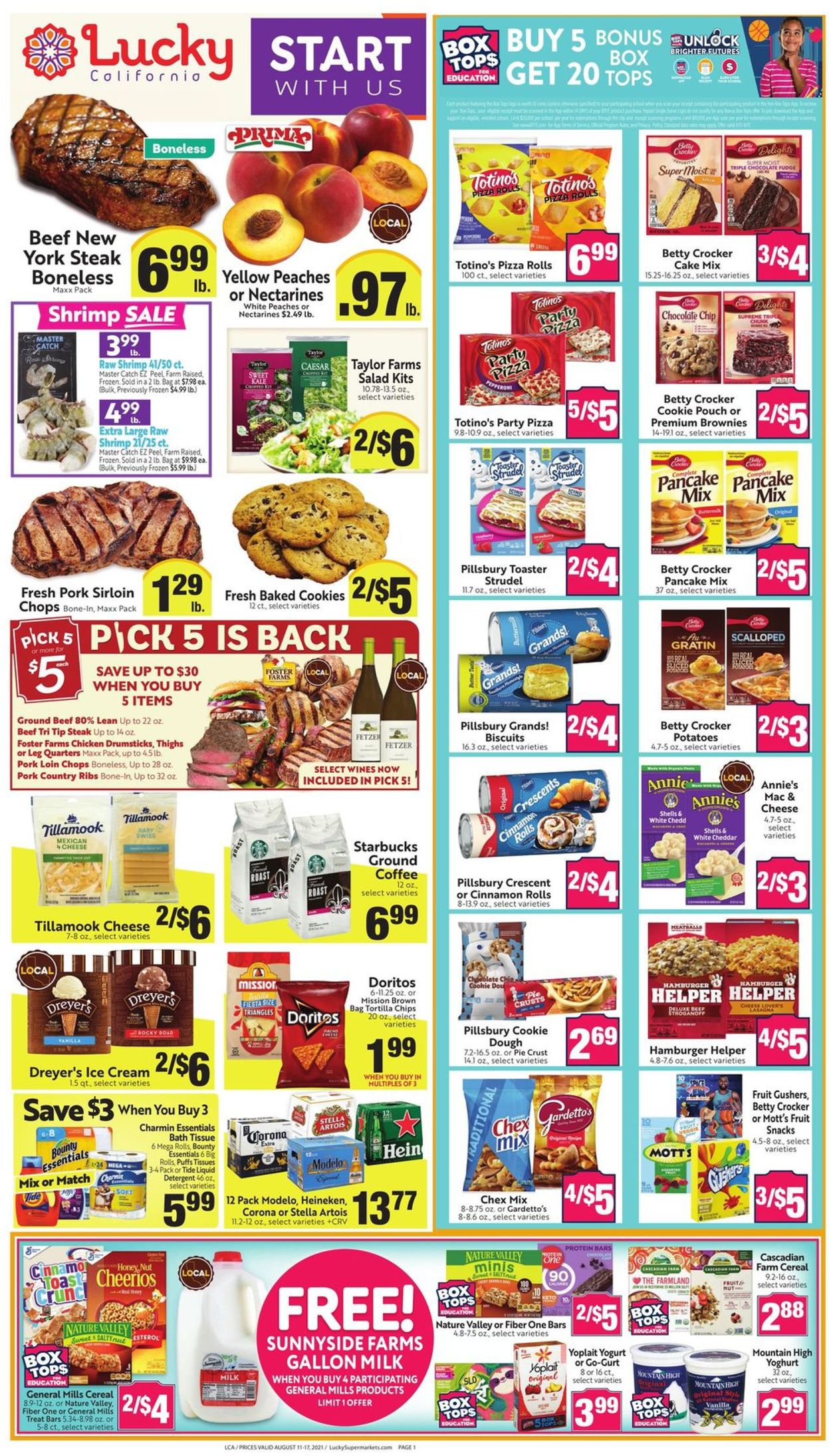 Catalogue Lucky Supermarkets from 08/11/2021