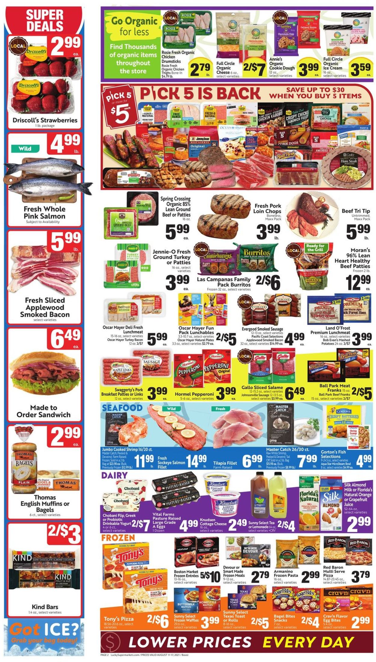 Catalogue Lucky Supermarkets from 08/11/2021